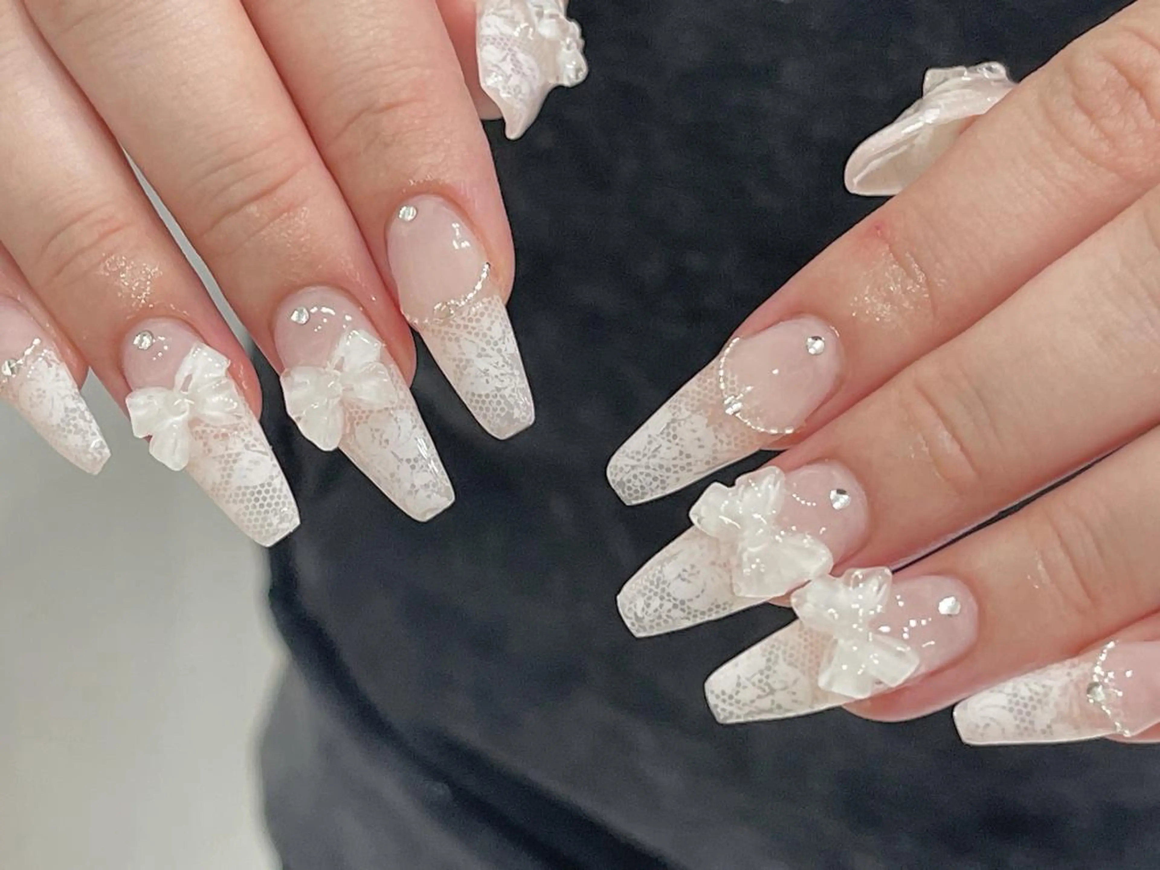 ネイル アートネイル 持ち込み 🦋y y Nail 🤍のネイルデザイン