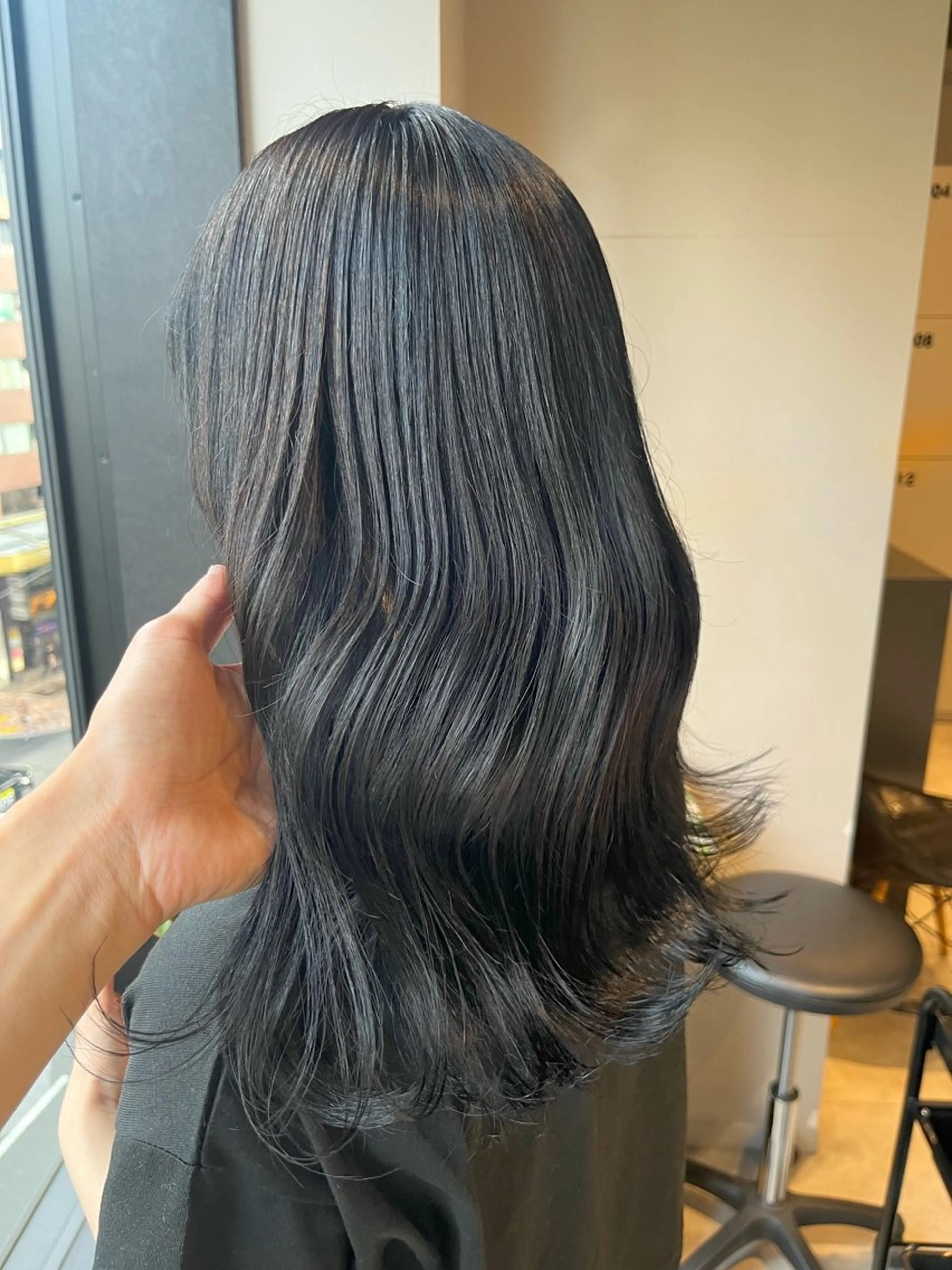 ロング カラー うる艶カラー/恵比寿 ベージュ/丸山陽平のヘアスタイル