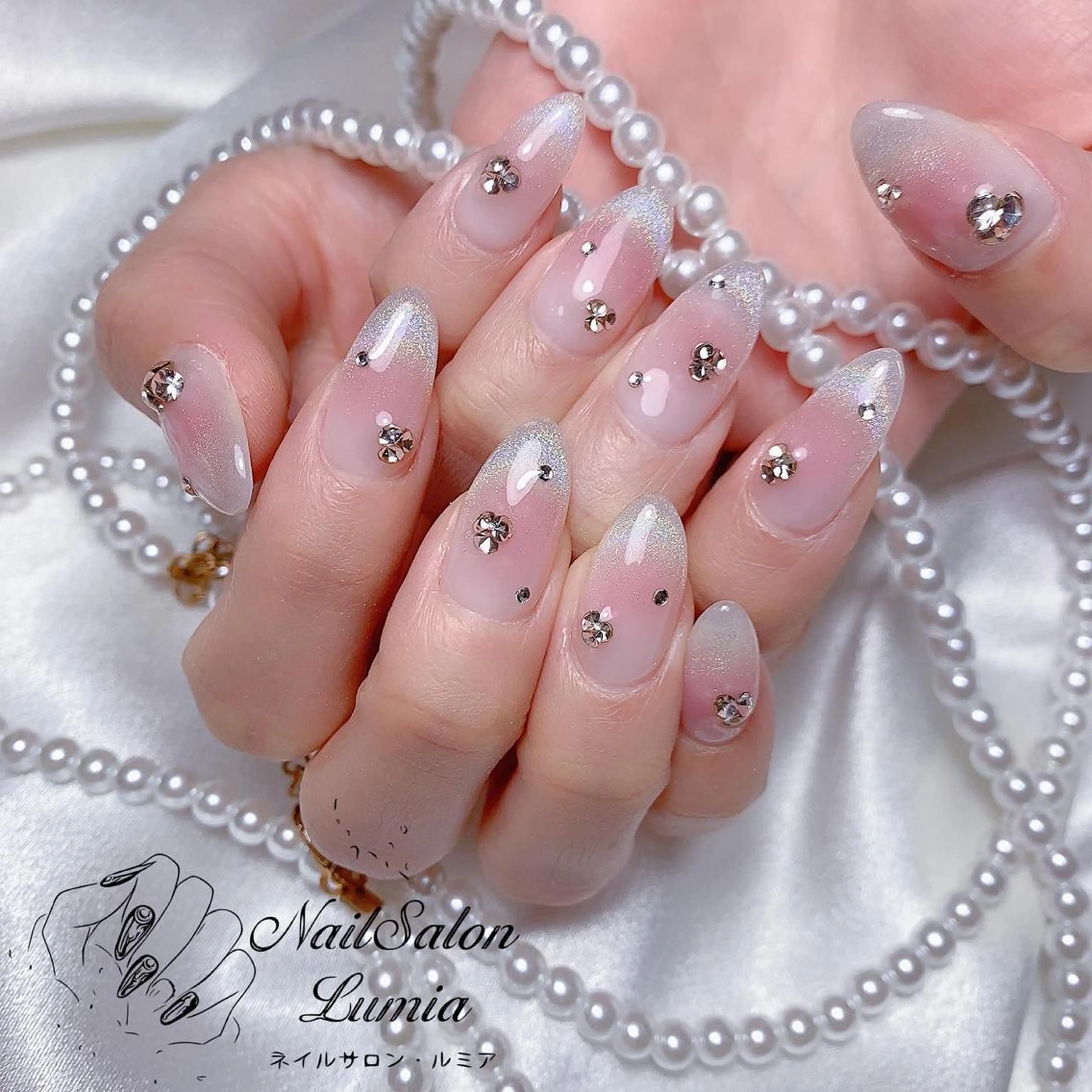 ネイル ハンドネイル ネイルサロン ルミア Lumia 店長のネイルデザイン