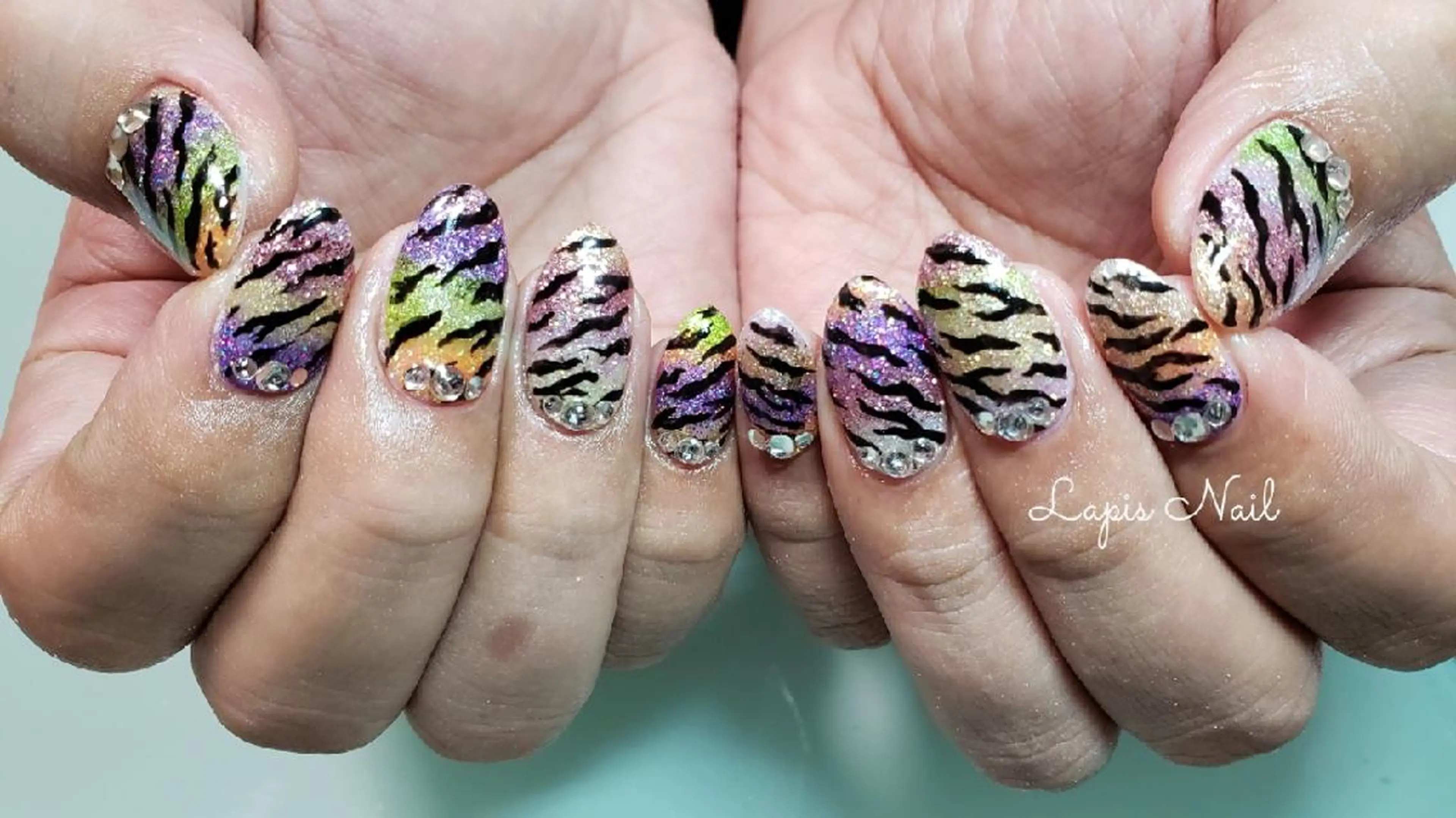 ネイル ハンドネイル Lapis  Nailのネイルデザイン