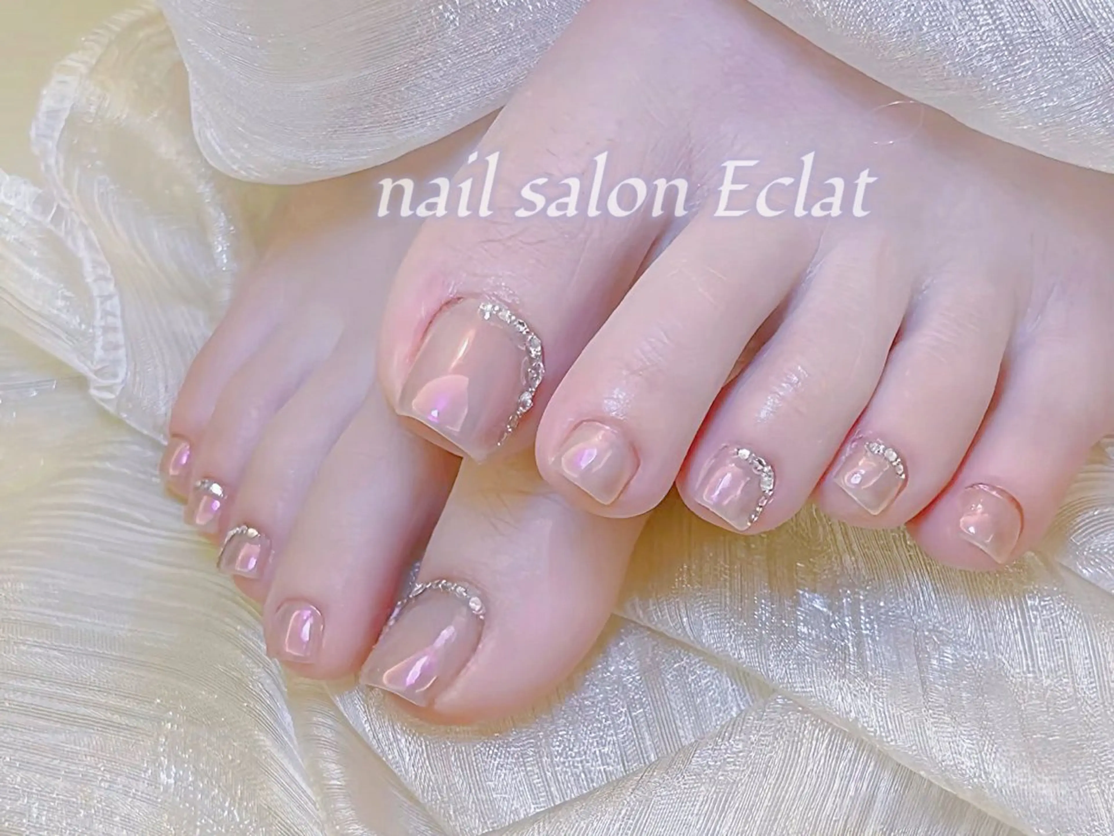 ネイル フットネイル ネイルサロンエクラ 🫧Shizukaのネイルデザイン