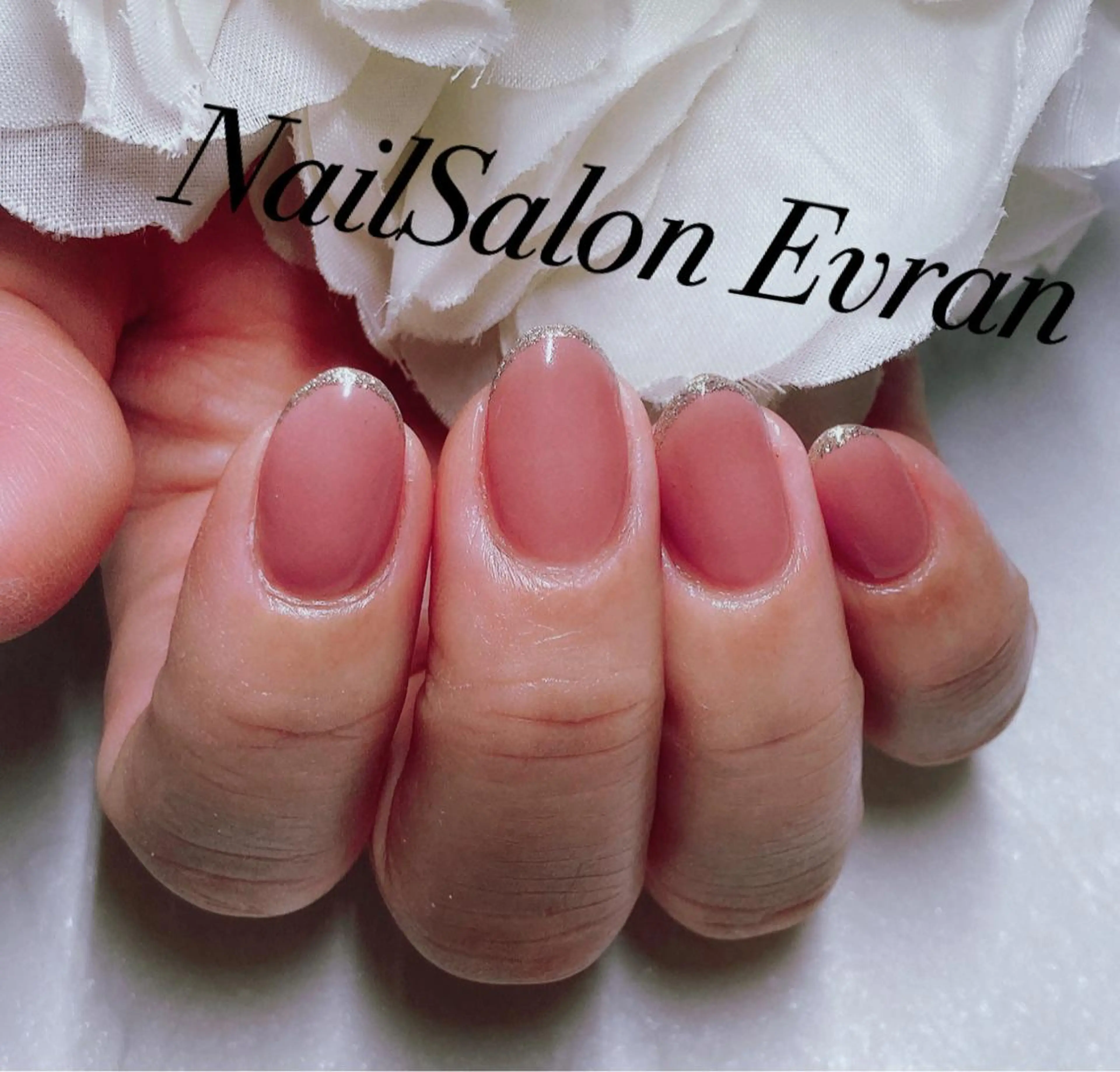ネイル ラメ(グリッター) ハンドネイル Nail salon Evranのネイルデザイン