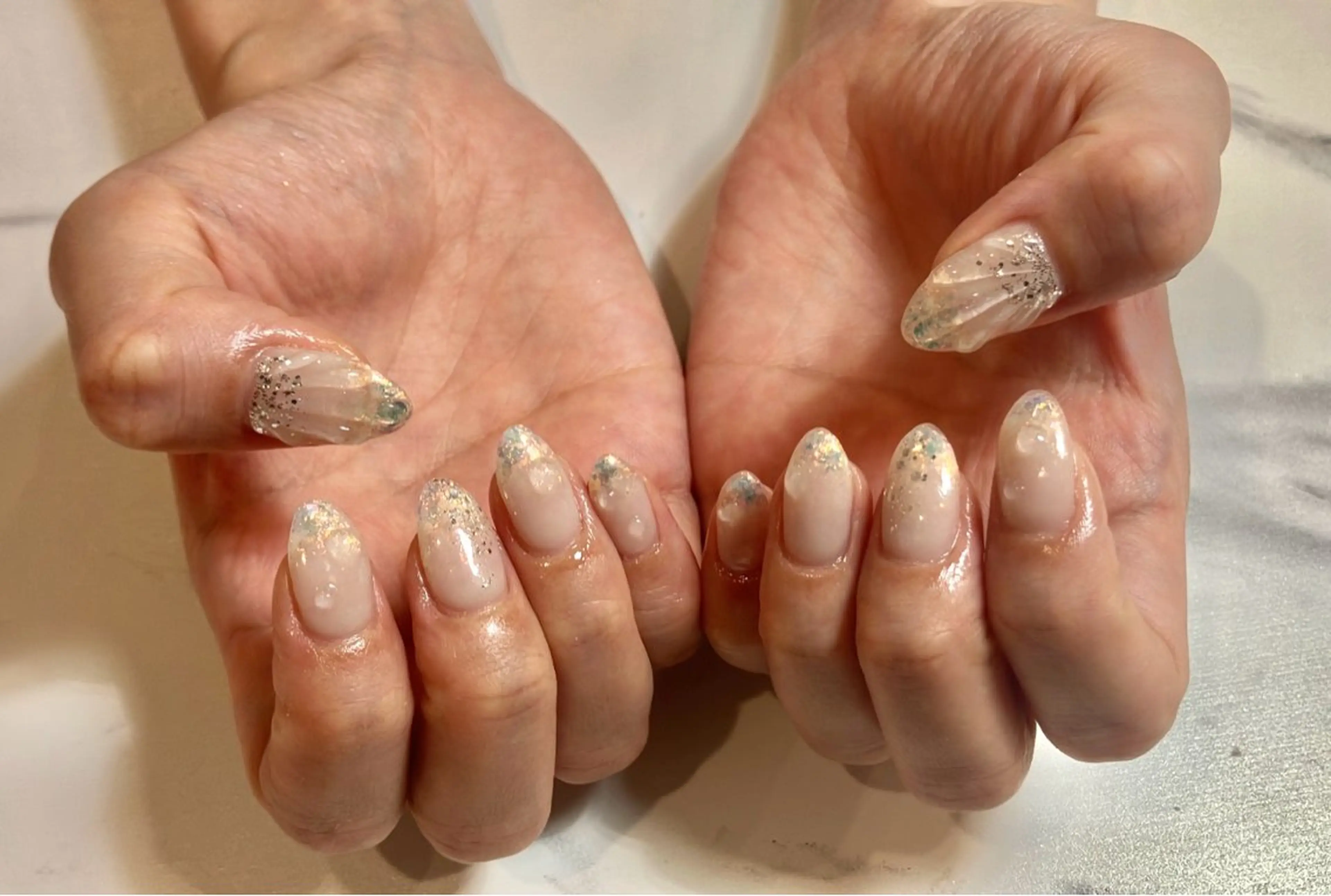 ネイル ハンドネイル たまプラーザ ANZUのネイルデザイン