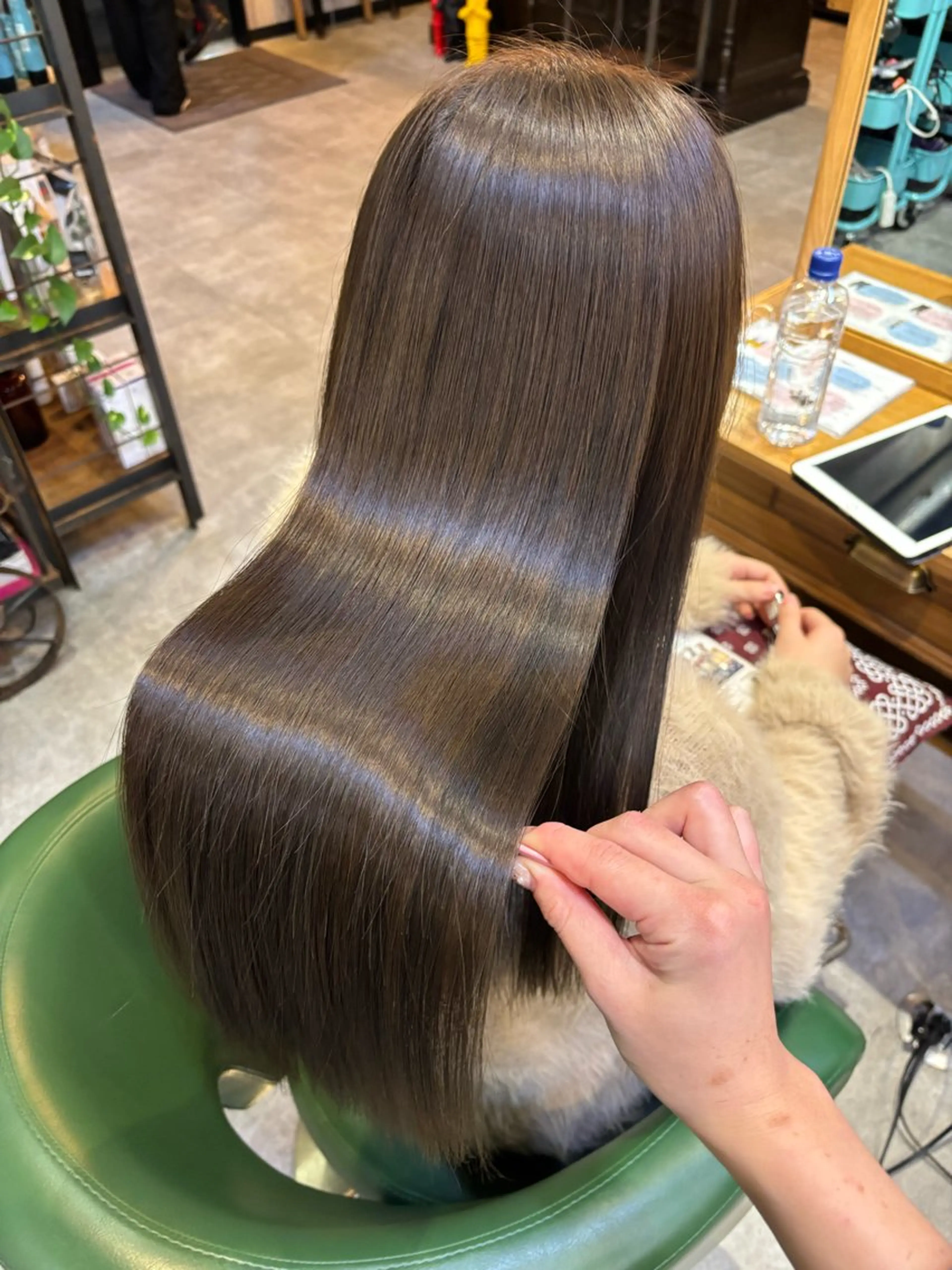 カット➕プレミアム髪質改善縮毛矯正➕髪質改善トリートメント🫧‪🌷の写真