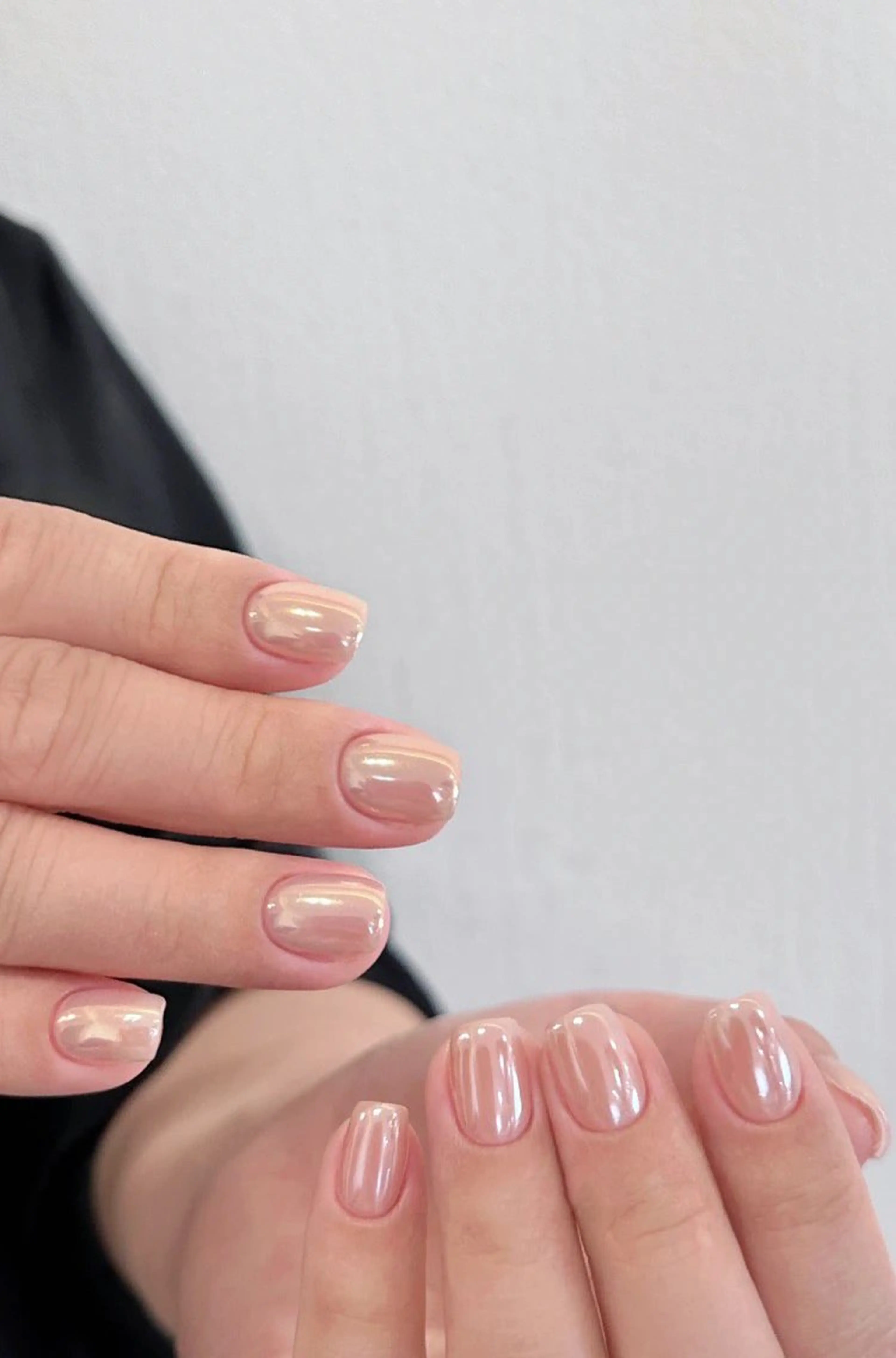 オ-ロラ／ミラーネイル(ベースカラーあり)の写真