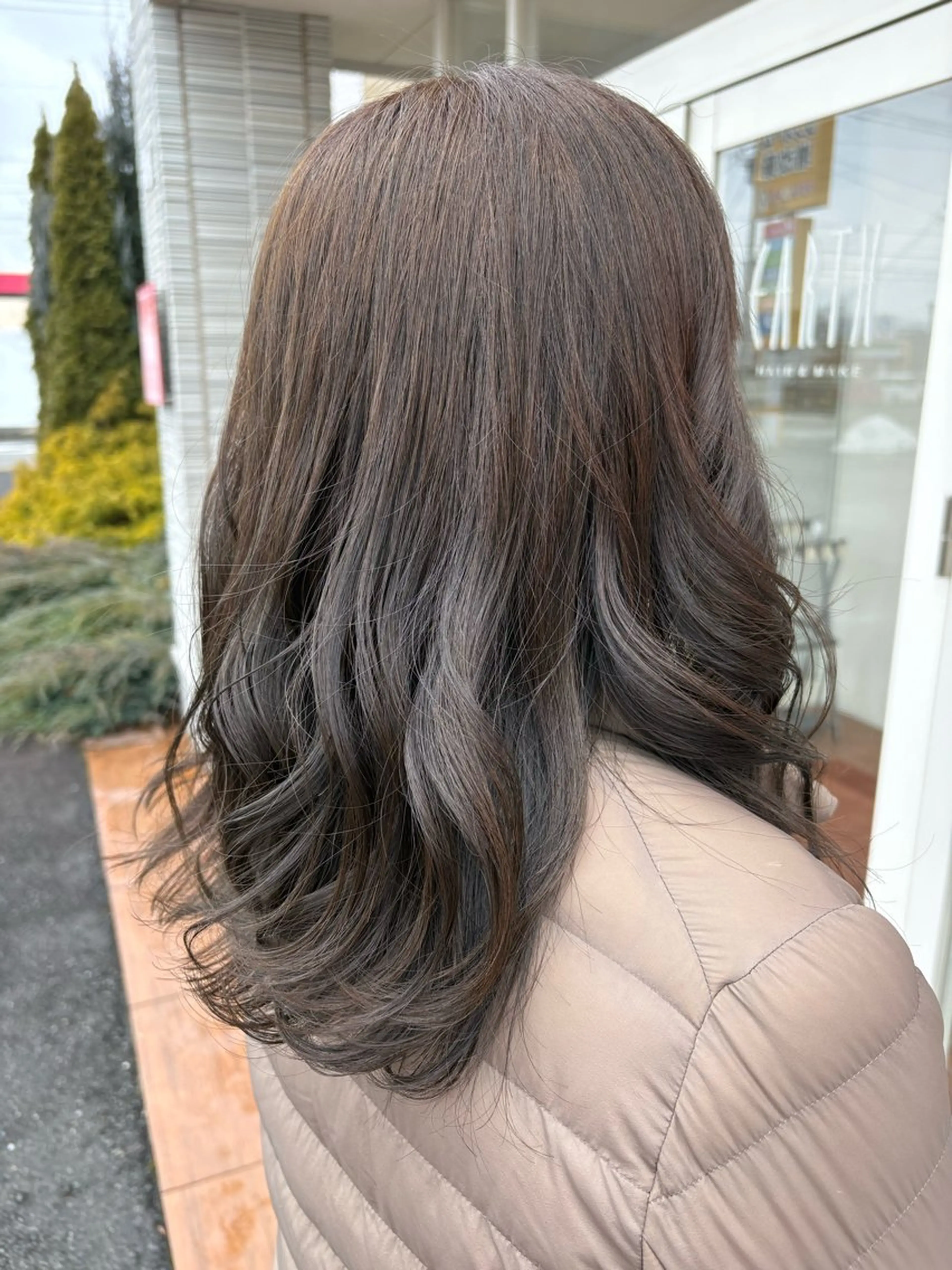 ワンカラー(ファッションカラー、グレイカラー)の写真