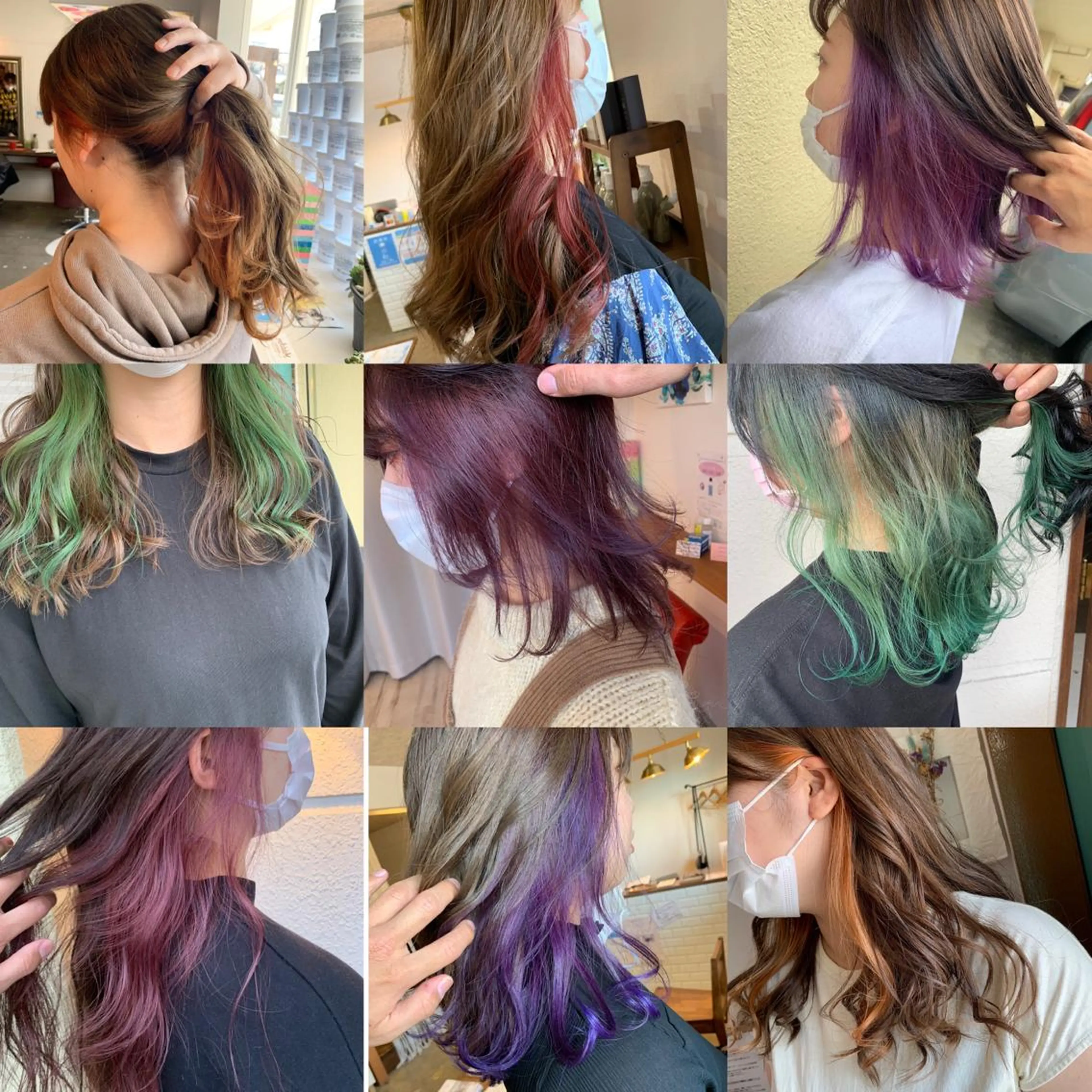 ミディアム カット ヘアカラー トリートメント Welila by haku所属・yoshihara yuukiのヘアスタイル