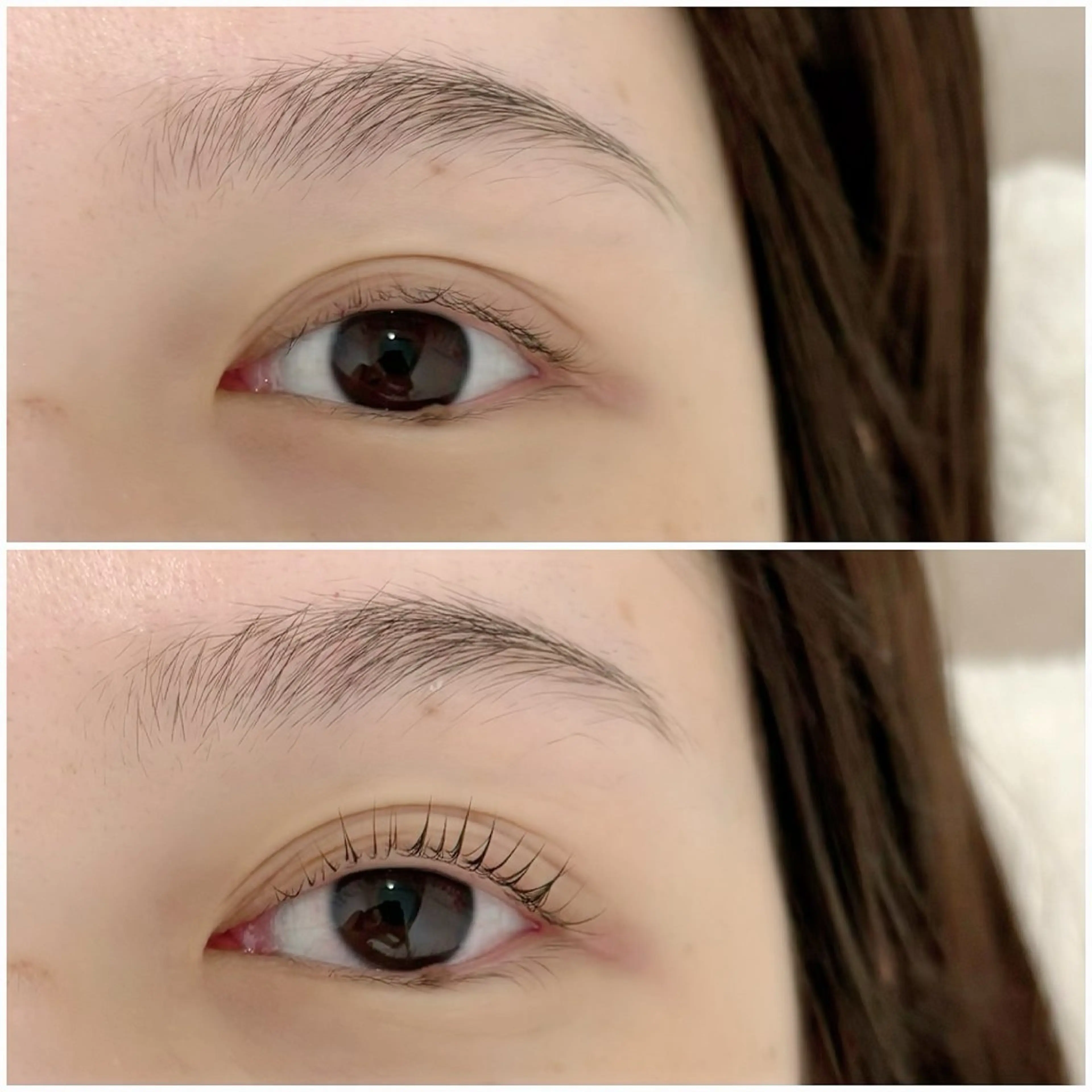 マツエク・マツパ パリジェンヌラッシュリフト 一重×まつ毛パーマ マツパ SALON yc.hacciのマツエク・マツパデザイン
