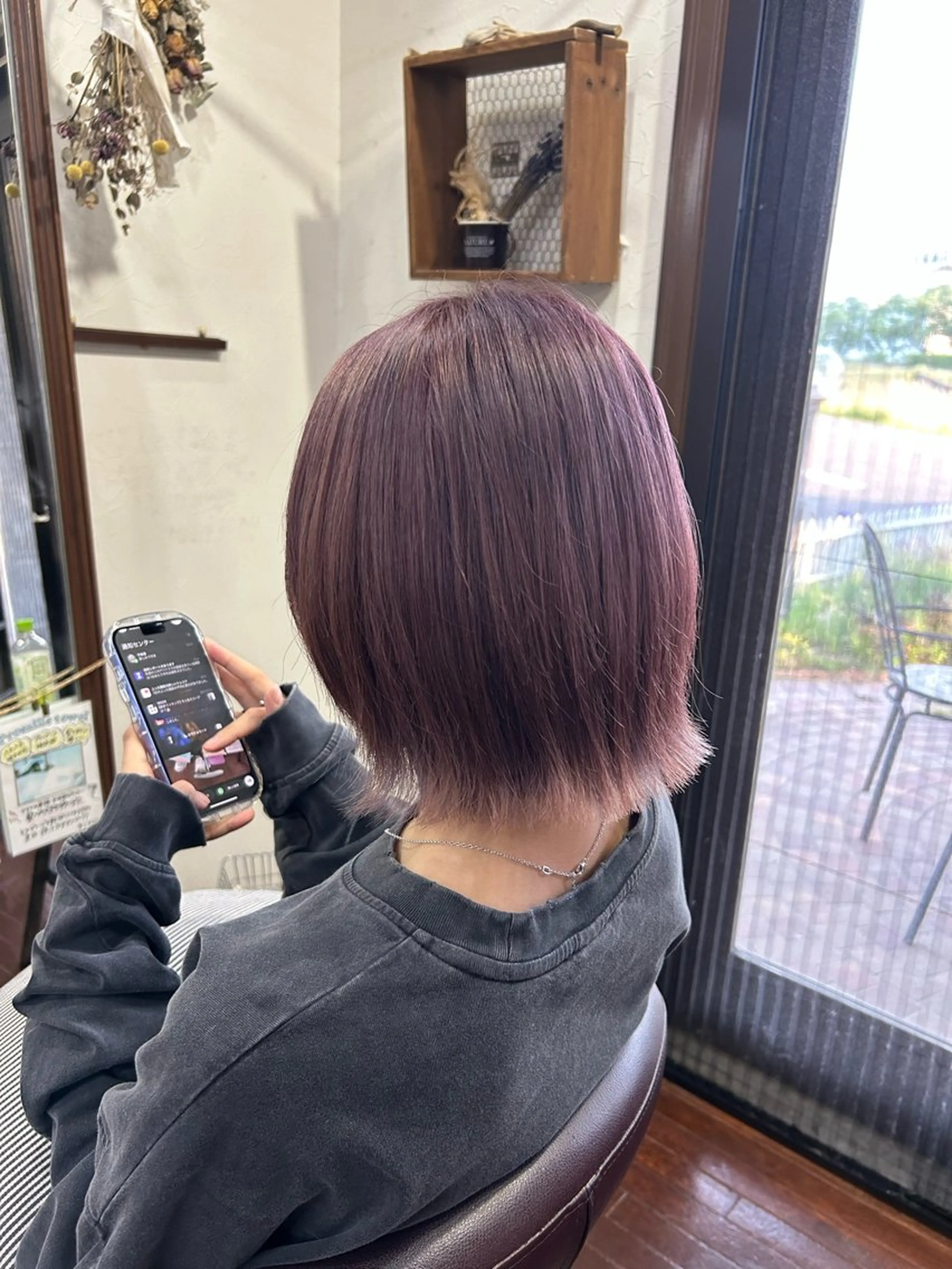 カラー 中島 優のヘアスタイル