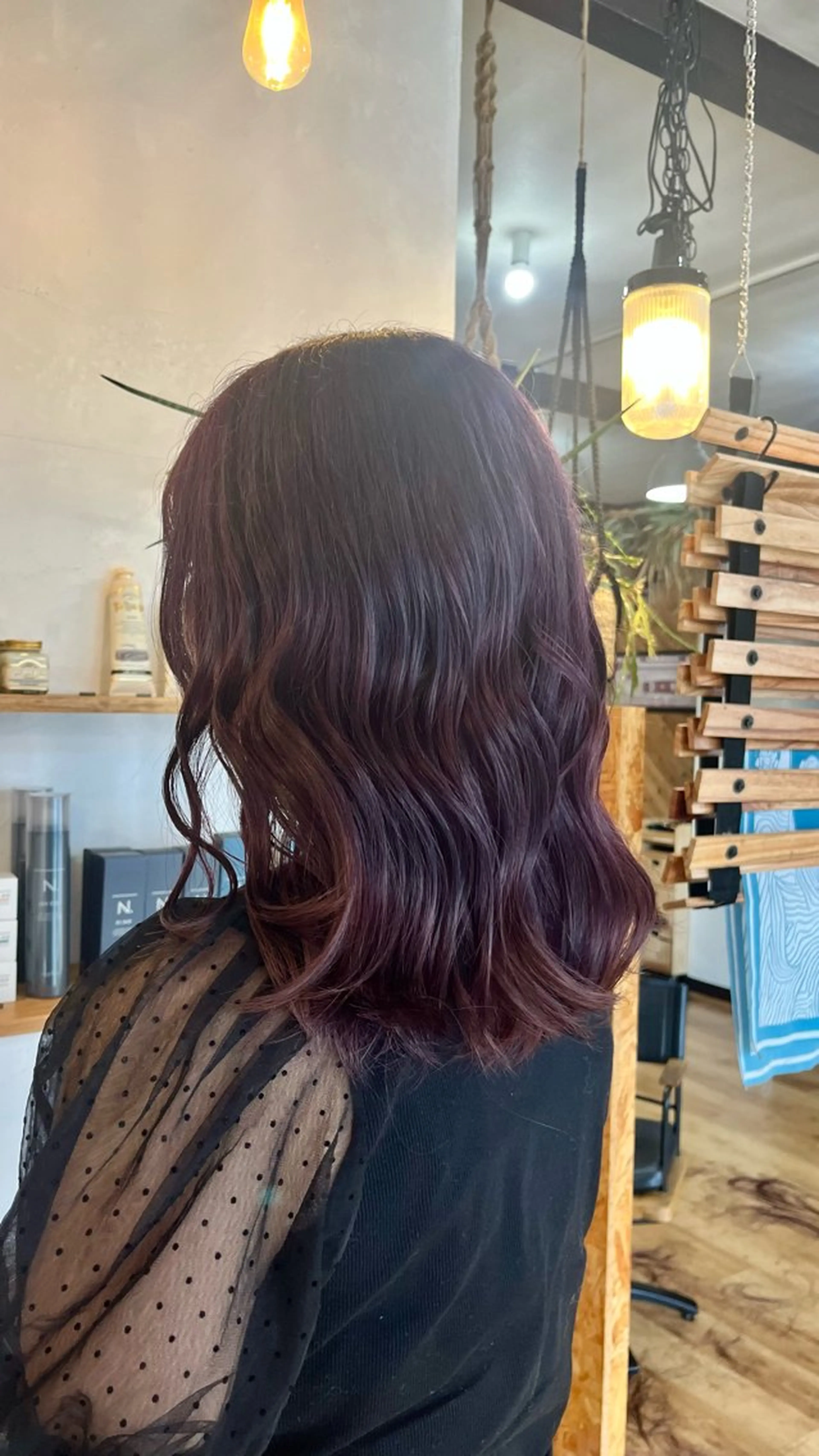 セミロング カラー reika 🩰のヘアスタイル