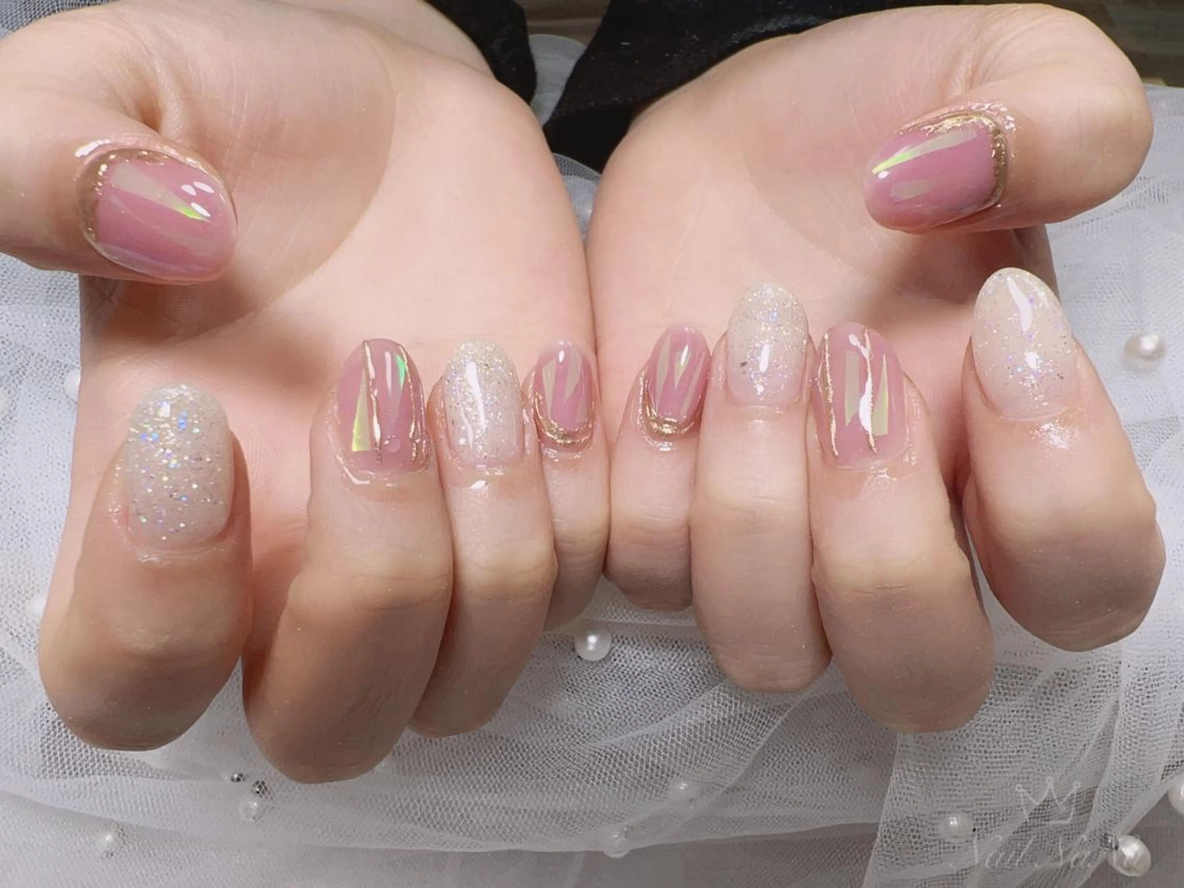 ショート カラー ネイル ハンドネイル Nail NaNaのネイルデザイン