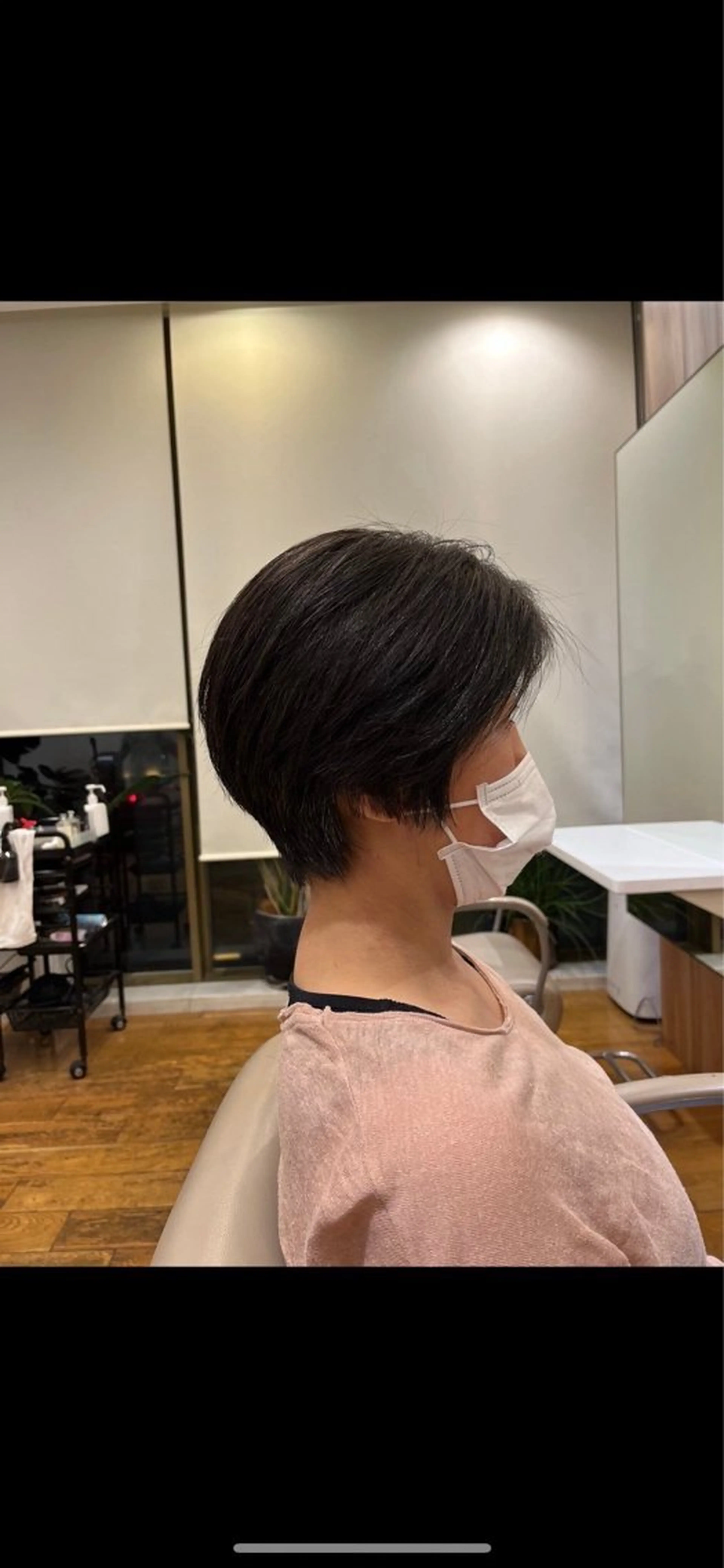ショート カラー ヘアアレンジ 石川 幸呼のヘアスタイル