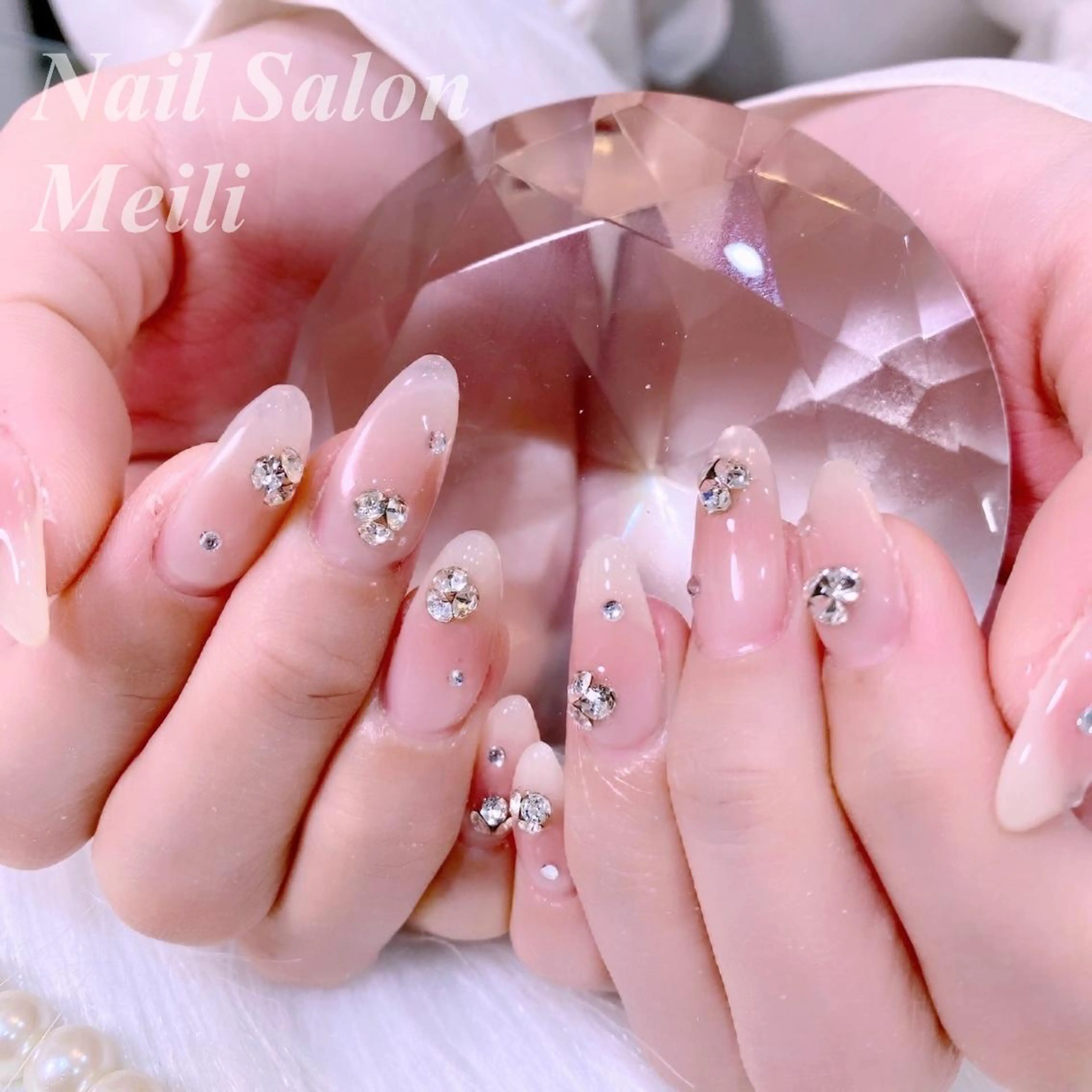 ネイル アートネイル 春ネイル 冬ネイル NAILSALON MEILIのネイルデザイン