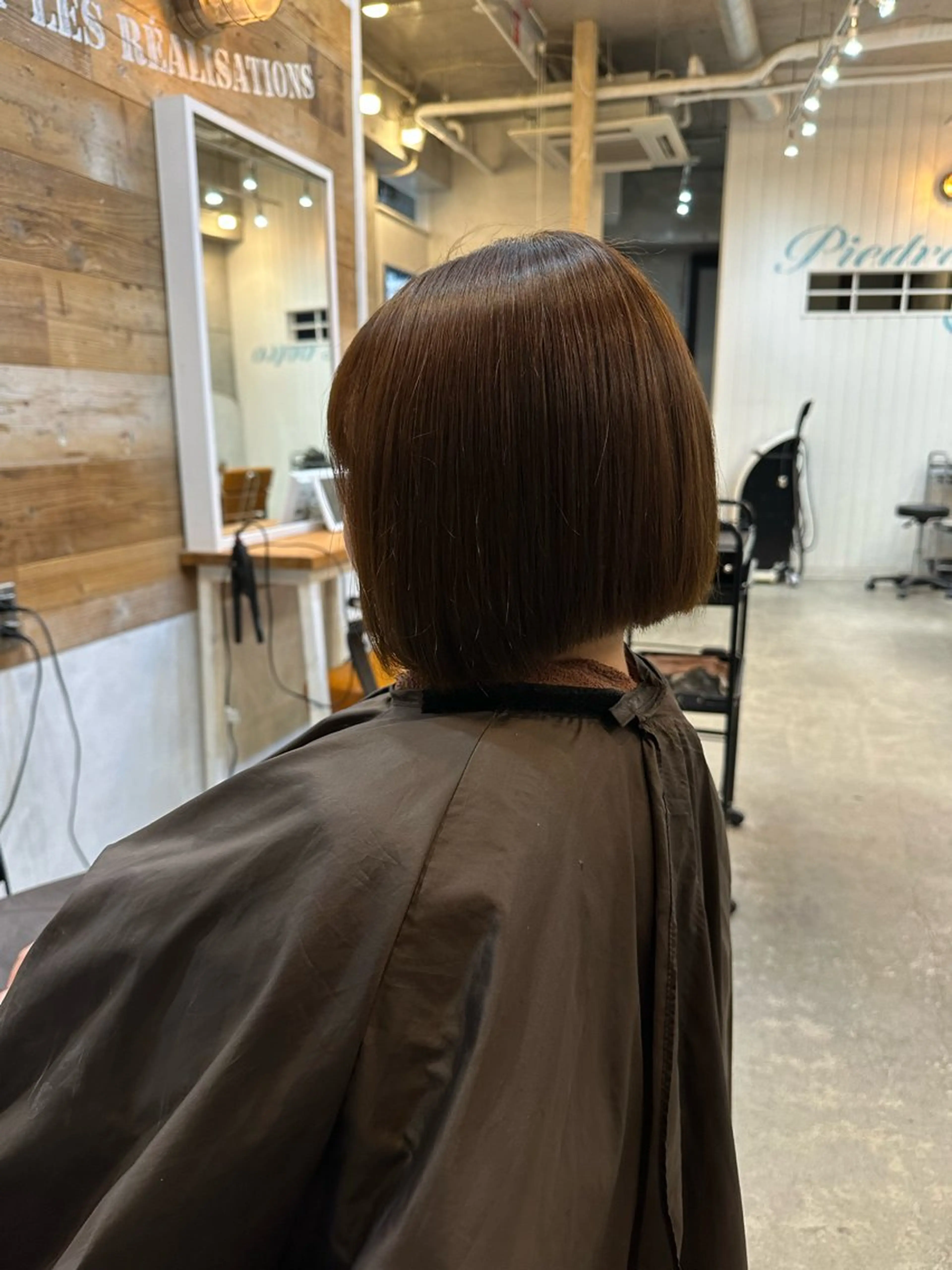 ショート 縮毛矯正 REM/阿佐ヶ谷 takeruのヘアスタイル