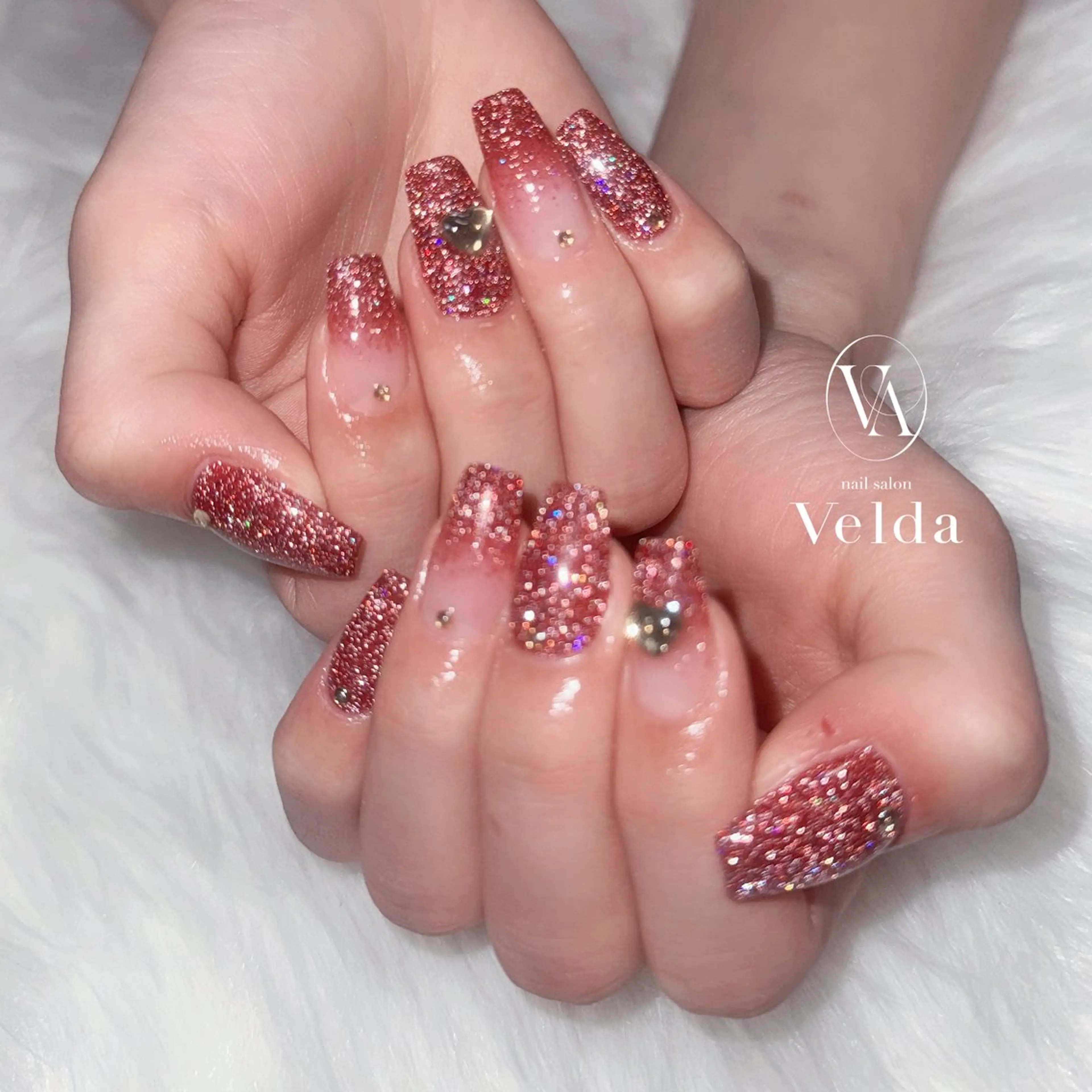 ネイル グラデーション ワンカラーネイル 💎Rina 💎のネイルデザイン