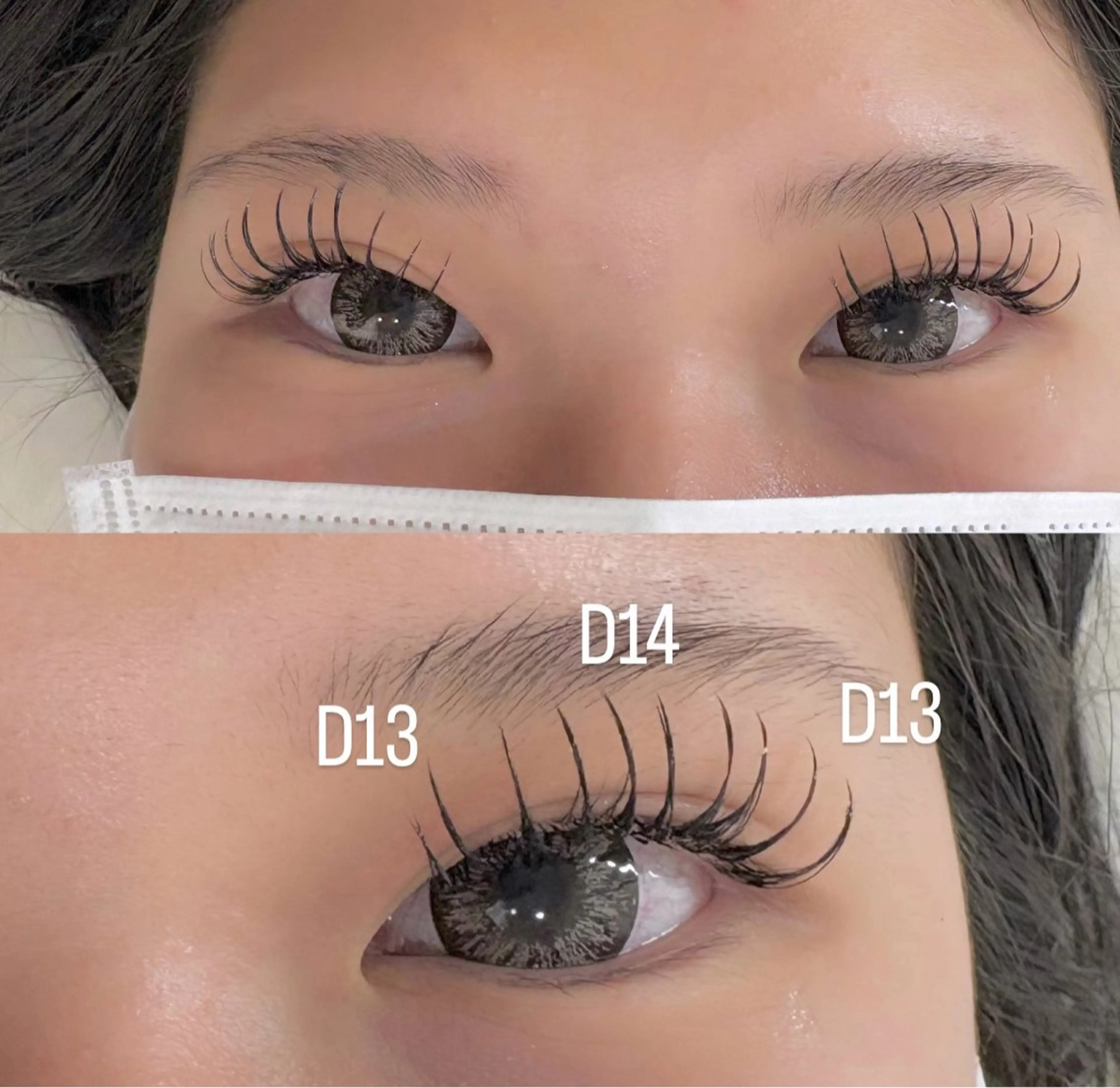 マツエク・マツパ フラットラッシュ Holus Moriguchiのマツエク・マツパデザイン