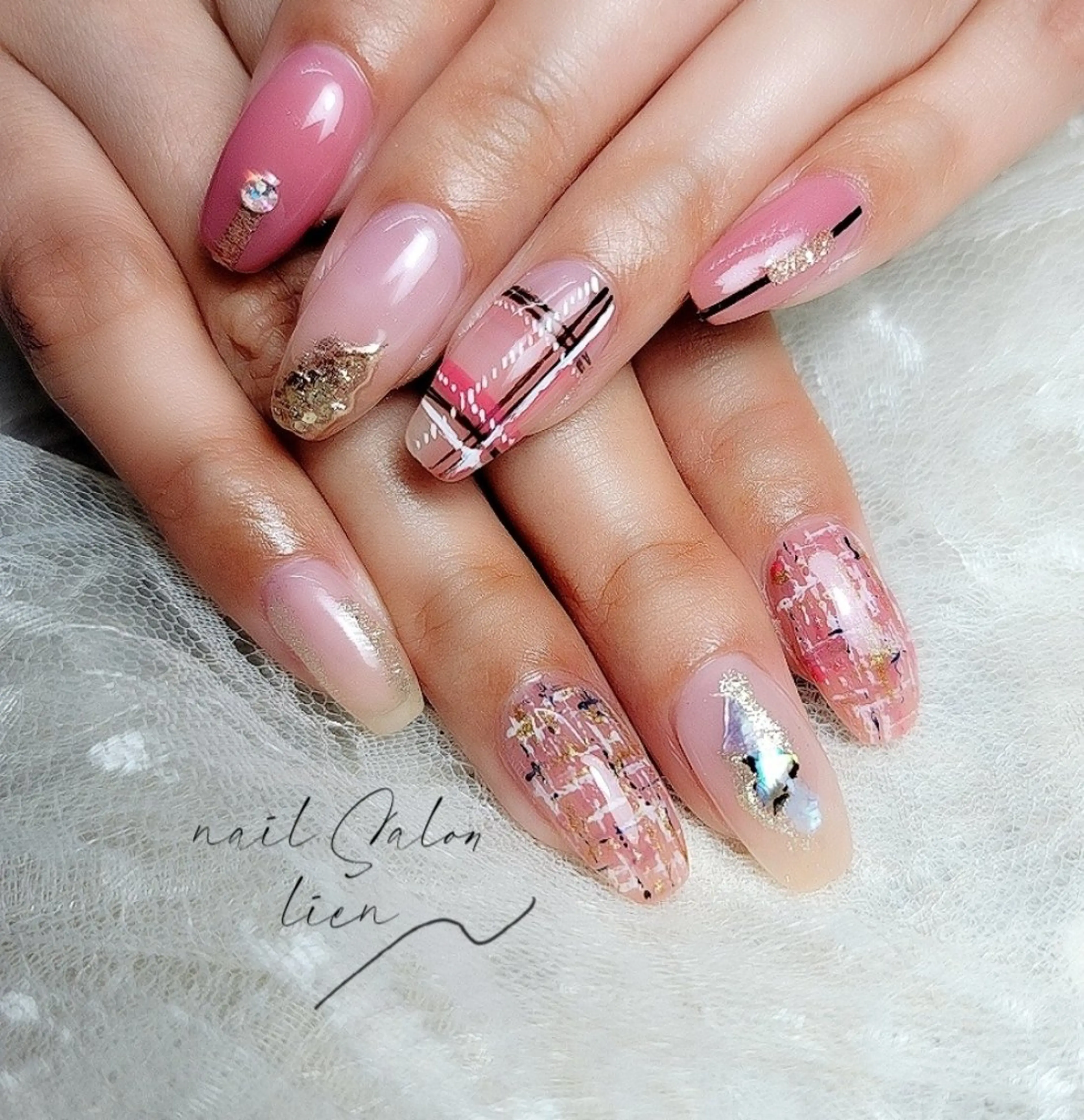 ネイル ハンドネイル プライベートサロン lienのネイルデザイン