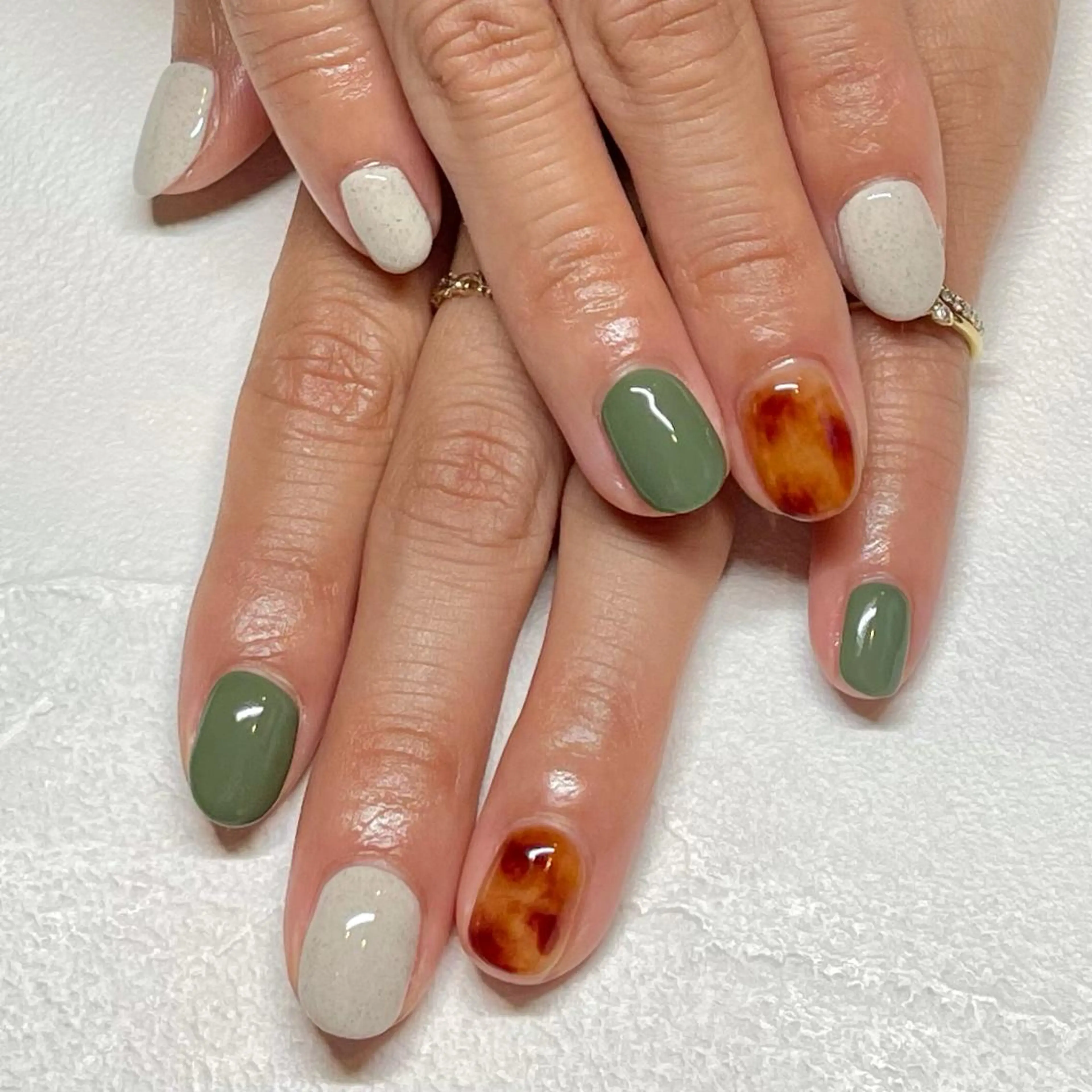 ネイル アートネイル ワンカラーネイル ささき れいなのネイルデザイン