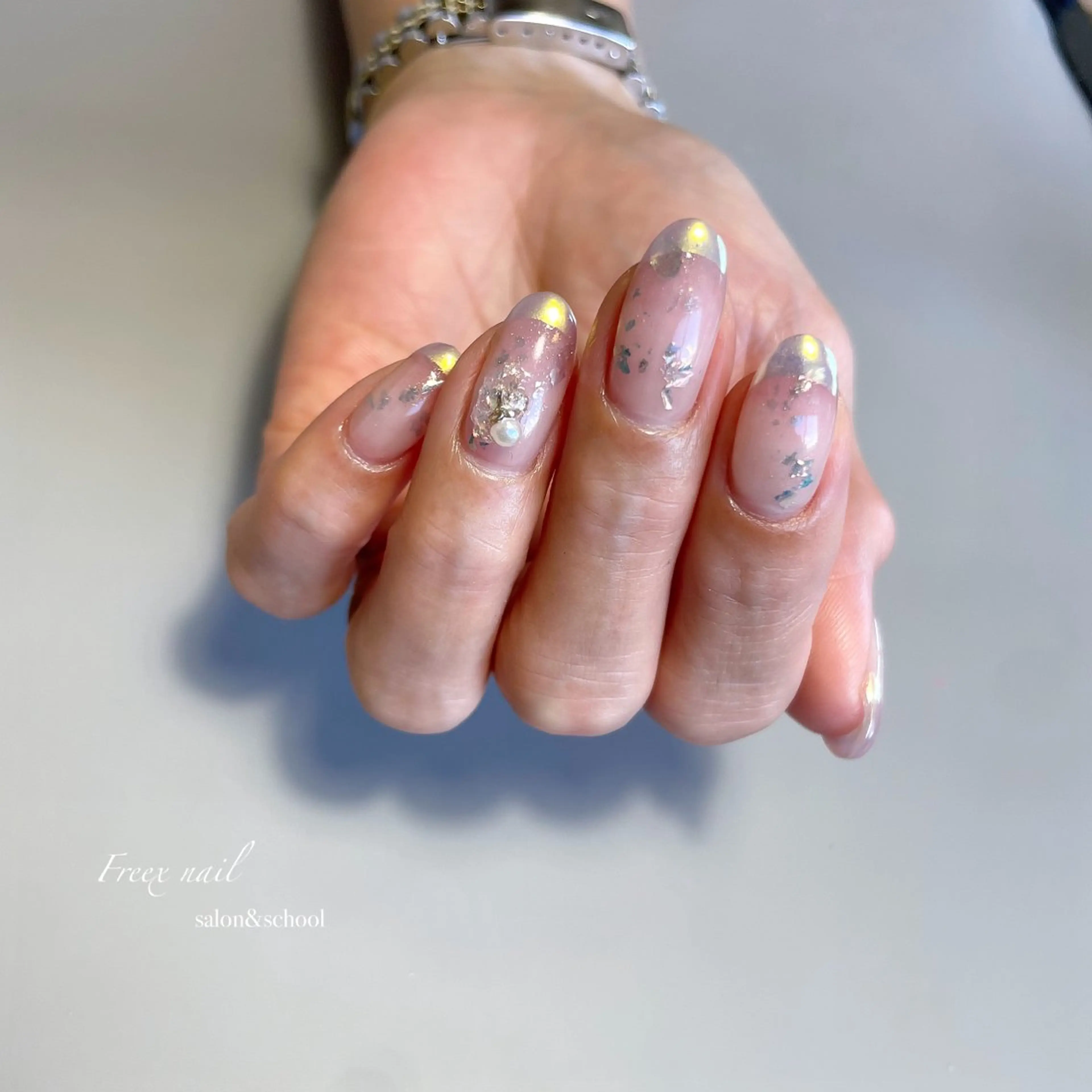 ネイル ハンドネイル ハンドケア freex nail /ニュアンス/個性派のネイルデザイン