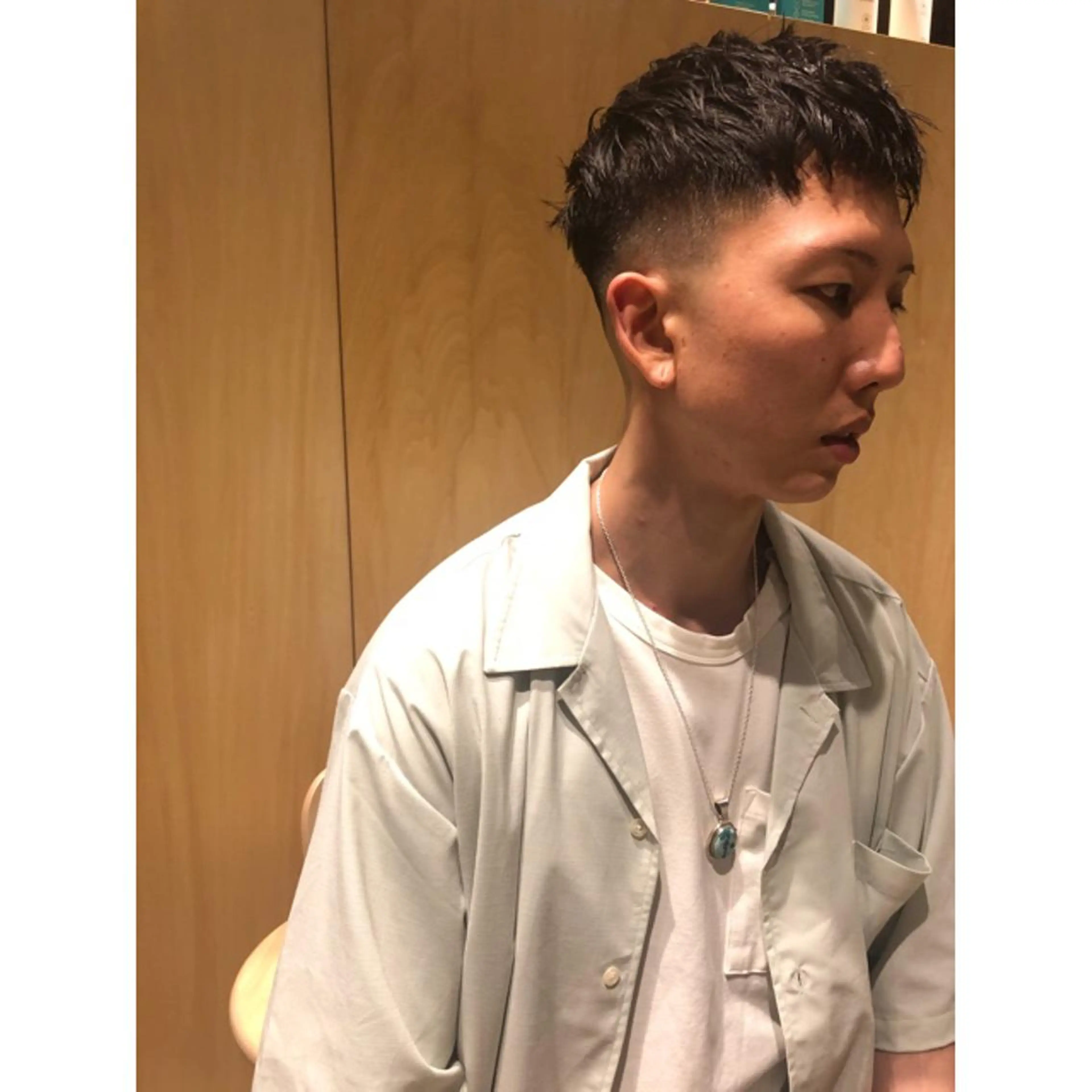 メンズ フェードカット 刈り上げ 🌈圧倒的デザイン パーマ　関和希のヘアスタイル