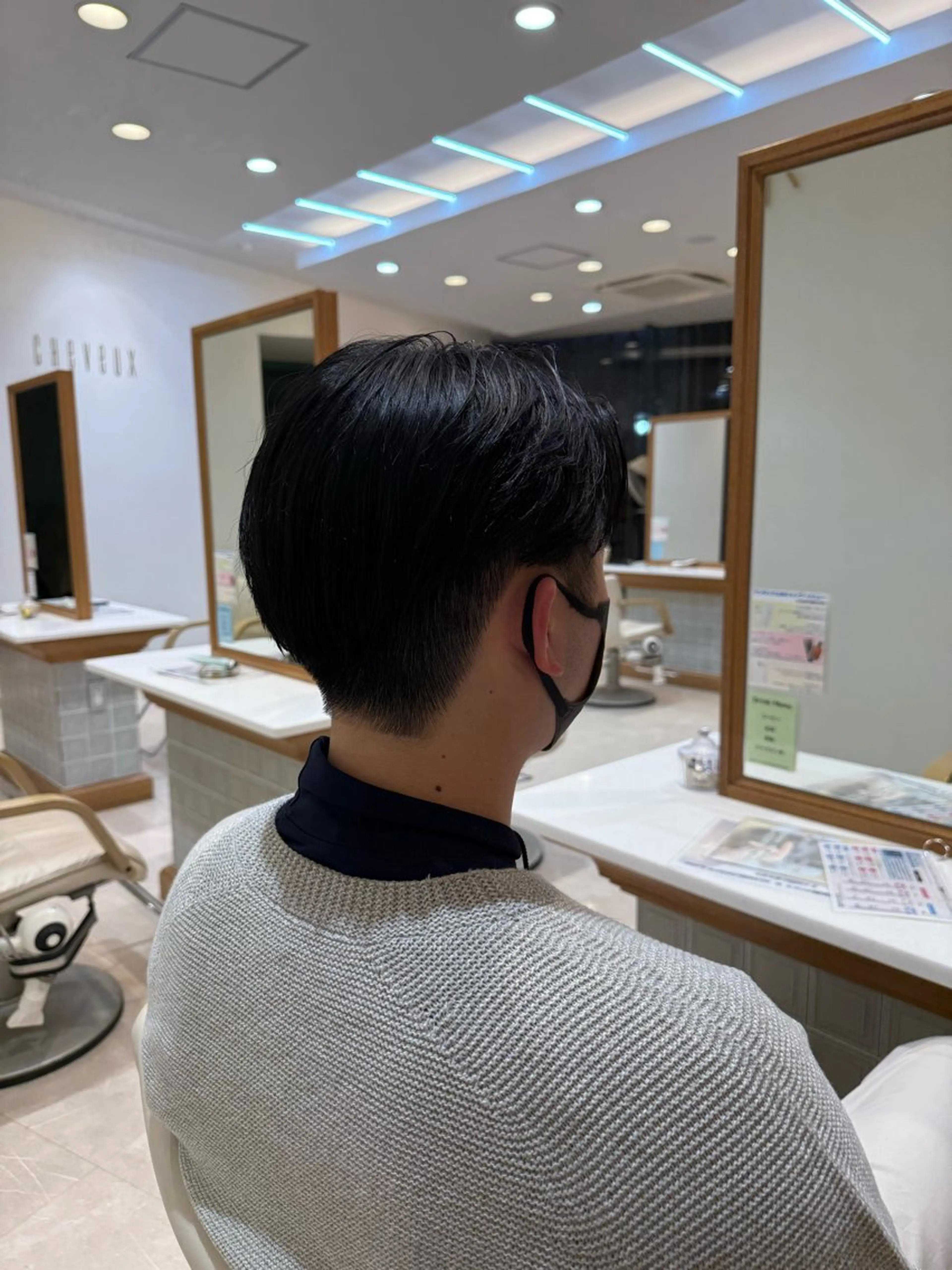 パーマ メンズ カット パーマ 大久保 琳冬のヘアスタイル