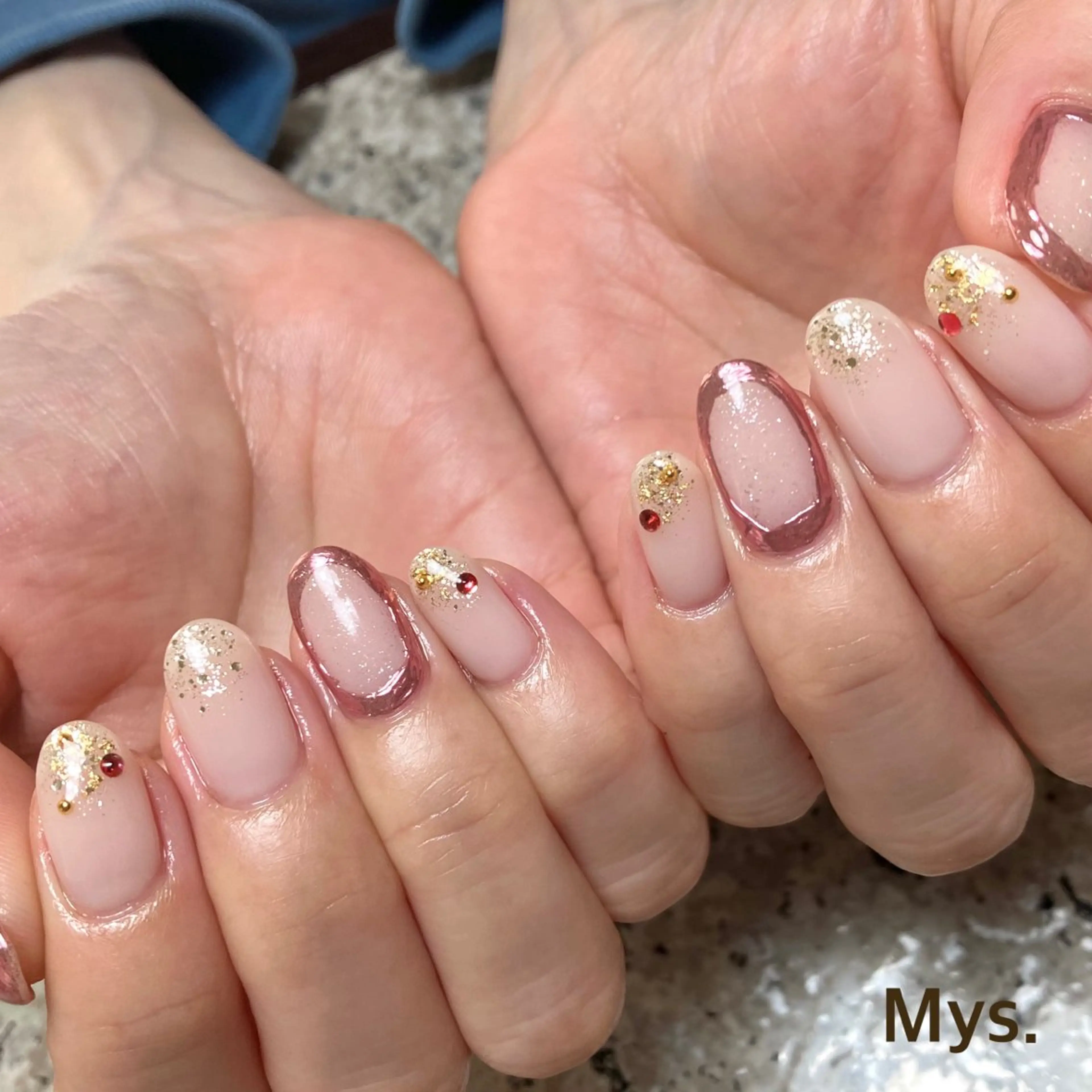 ネイル ハンドネイル Mys. 三上紗紀のネイルデザイン