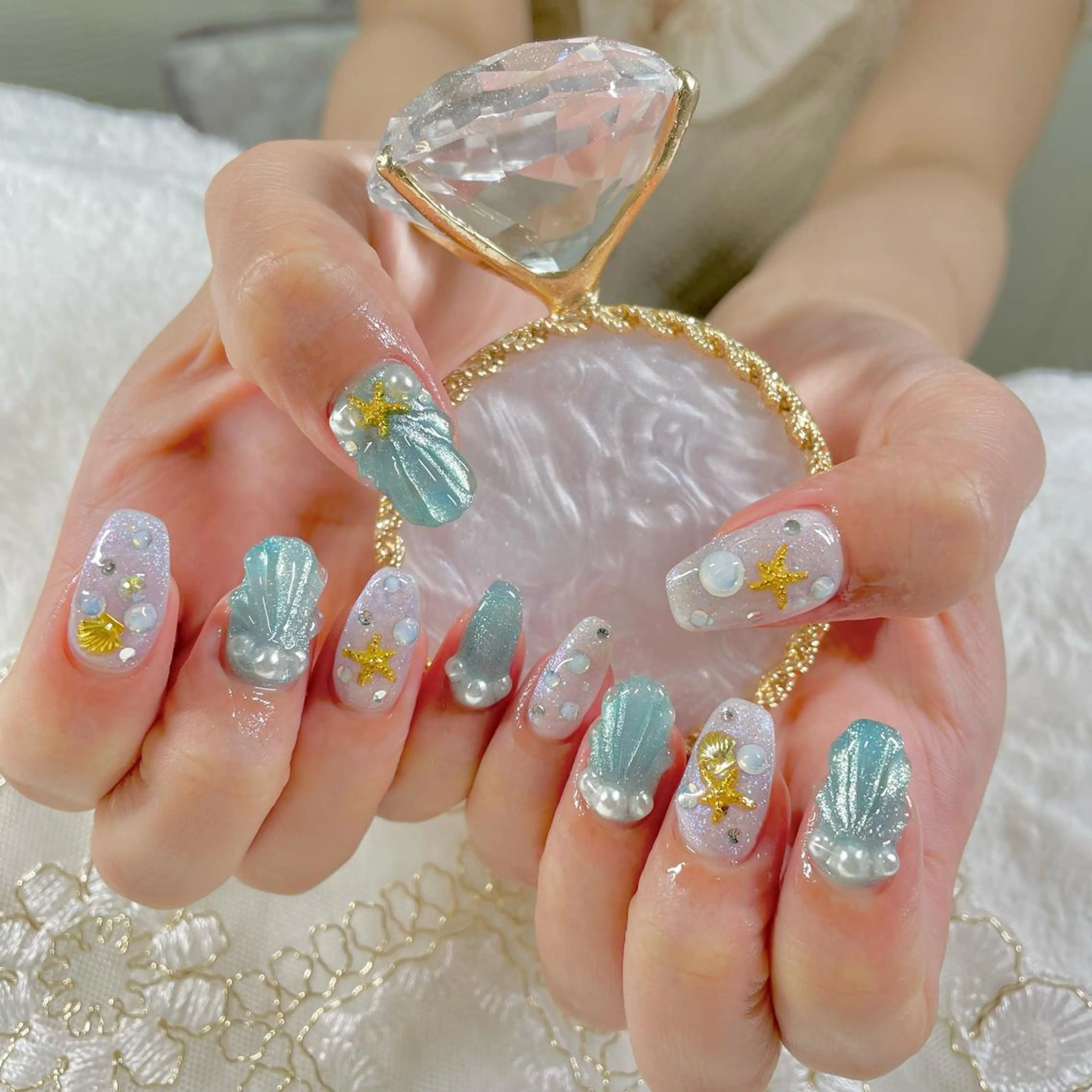 ネイル ジェルネイル ハンドネイル J terrace Nailのネイルデザイン