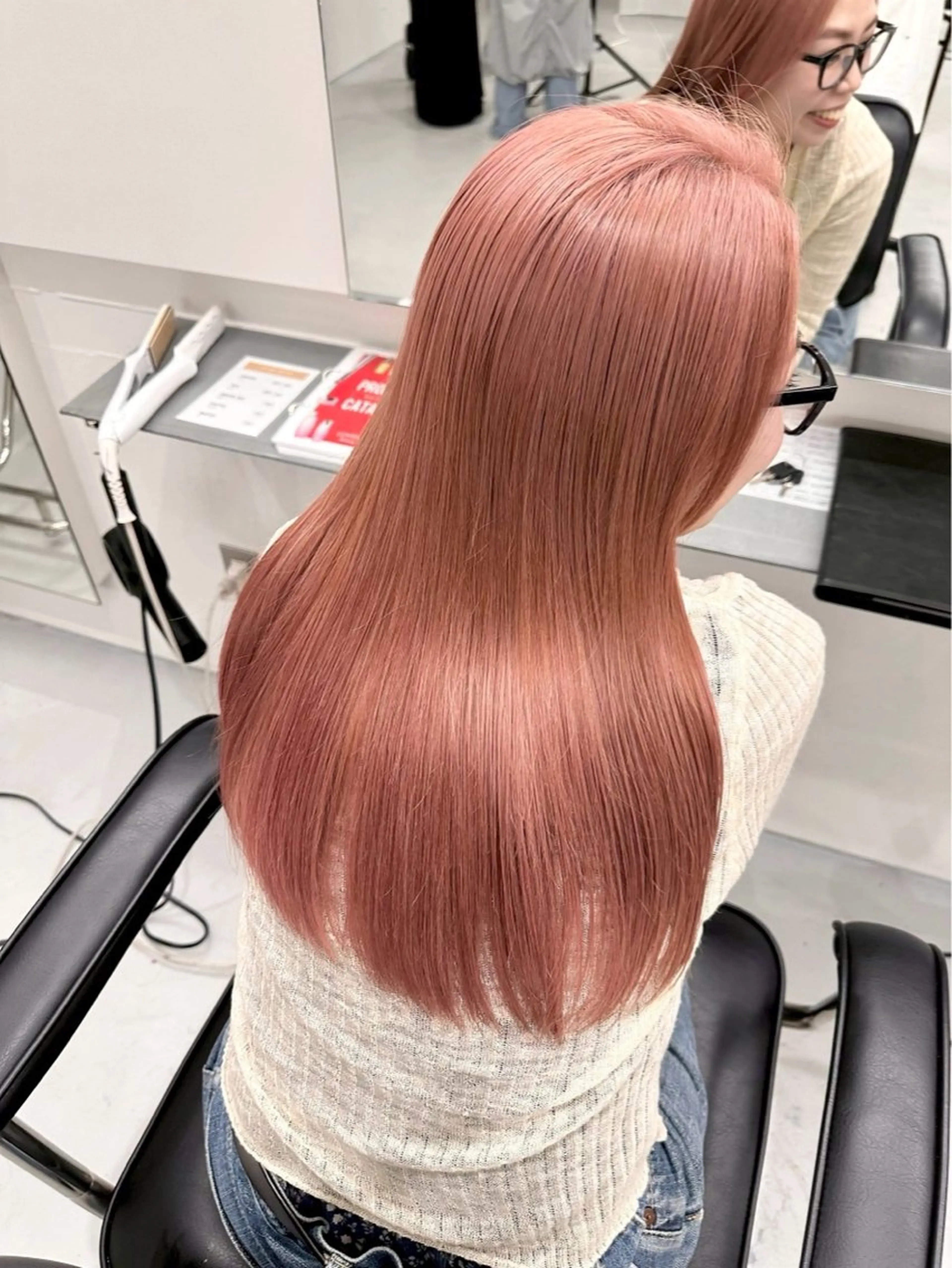 ロング カラー カラーモデル募集中/ 新潟万代/ミユウ🩵のヘアスタイル