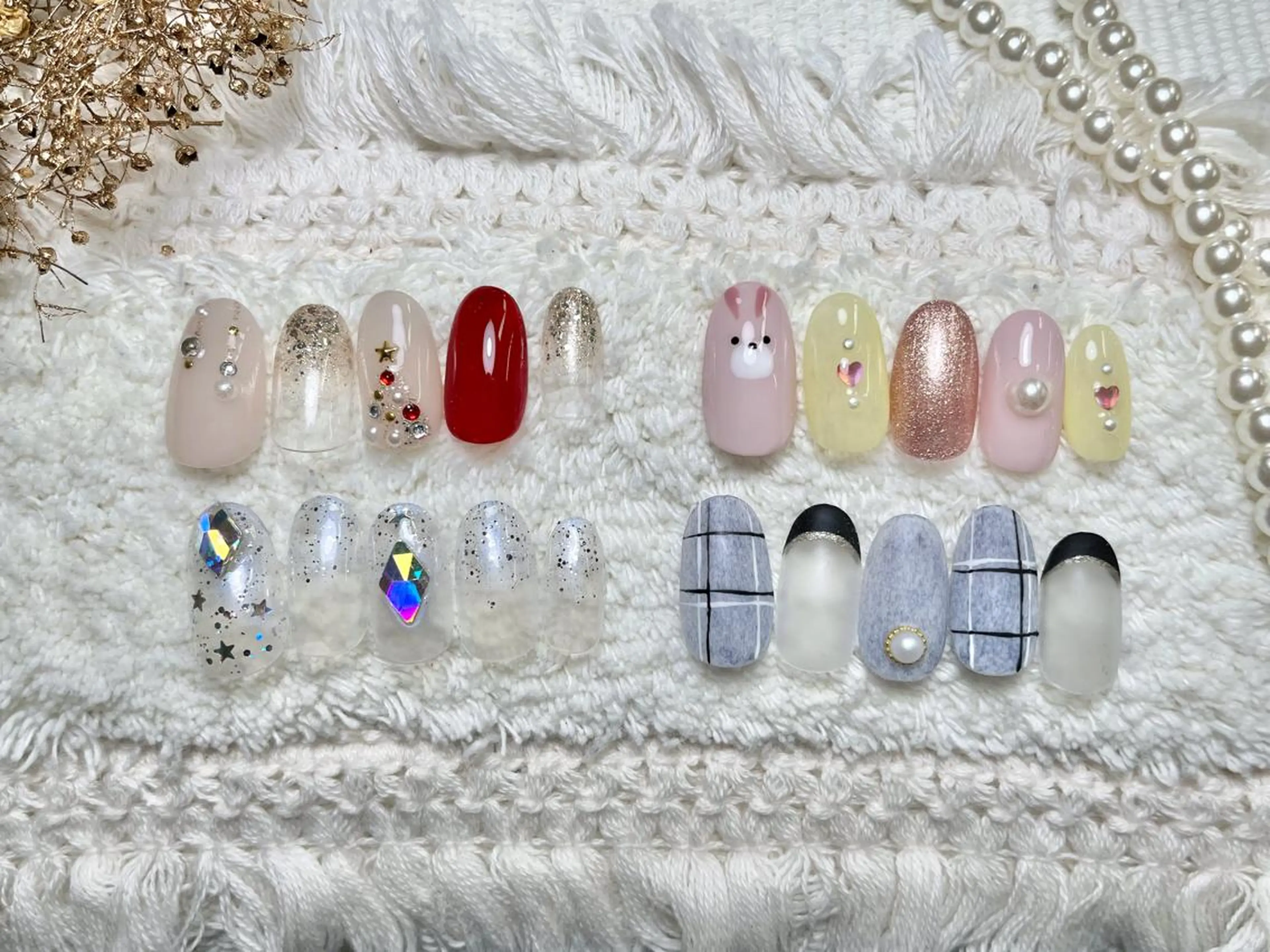 ネイル ハンドネイル プティリボン 武蔵小金井店のネイルデザイン