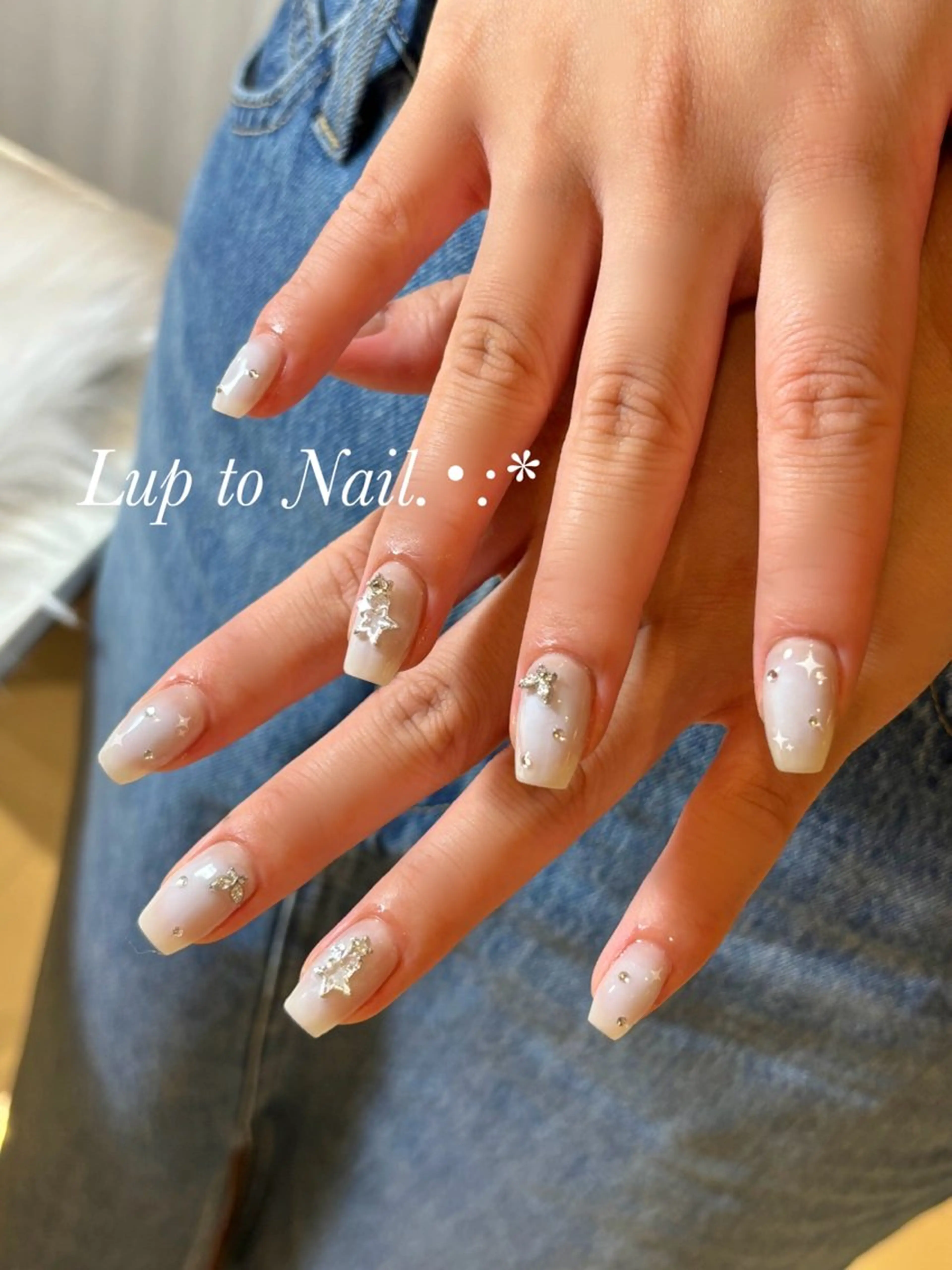 ネイル 春ネイル Lupto　Nail 【リップトゥネイル】のネイルデザイン