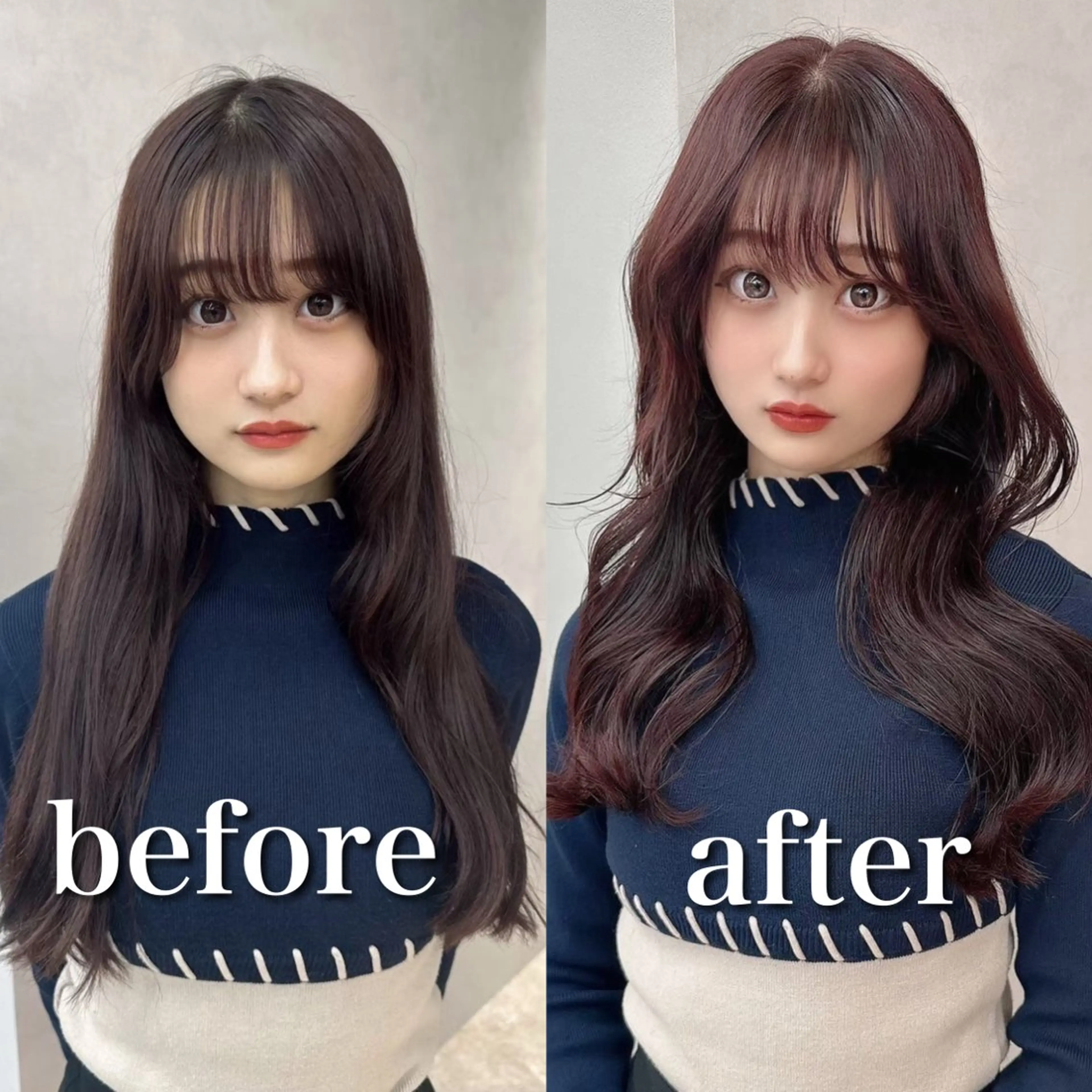 ロング カット ヘアカラー トリートメント 池袋/似合わせ/縮毛 髪質改善【ugen】のヘアスタイル