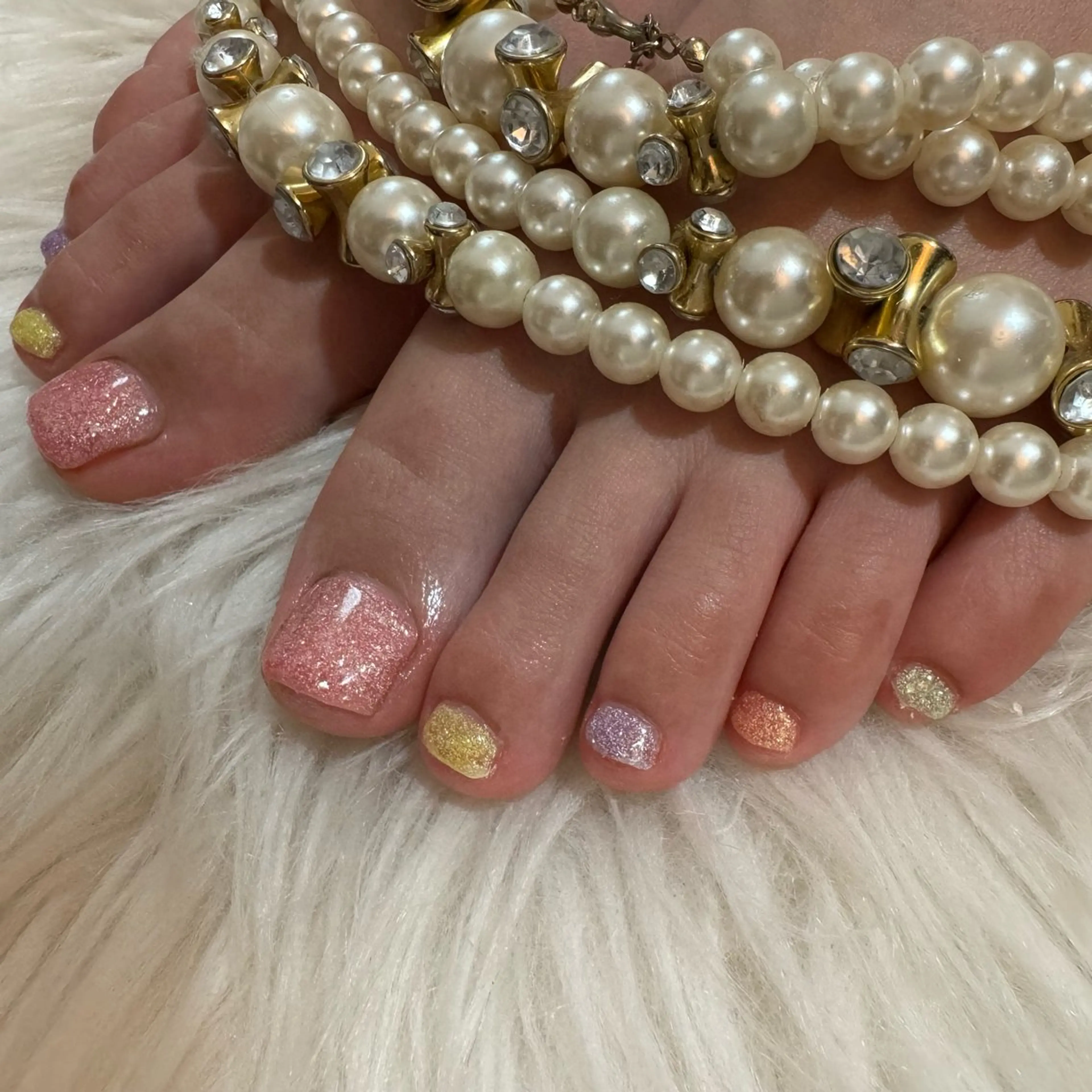 ネイル フットネイル Feel ‪‪☺︎‬Yuriaのネイルデザイン