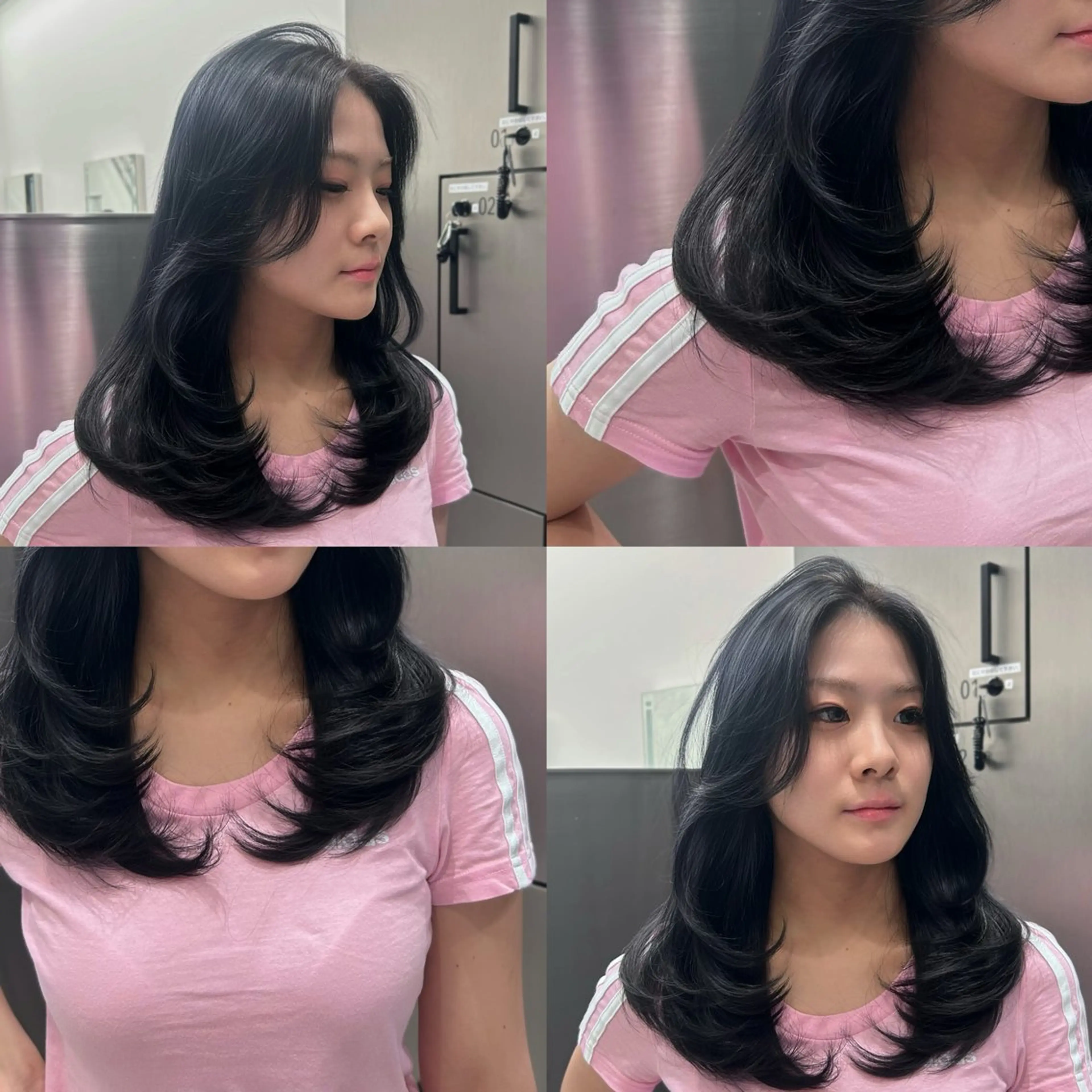 ロング レイヤーカット カット ヘアカラー トリートメント 大人レイヤー/艶美髪 🇺🇸TOMONAのヘアスタイル