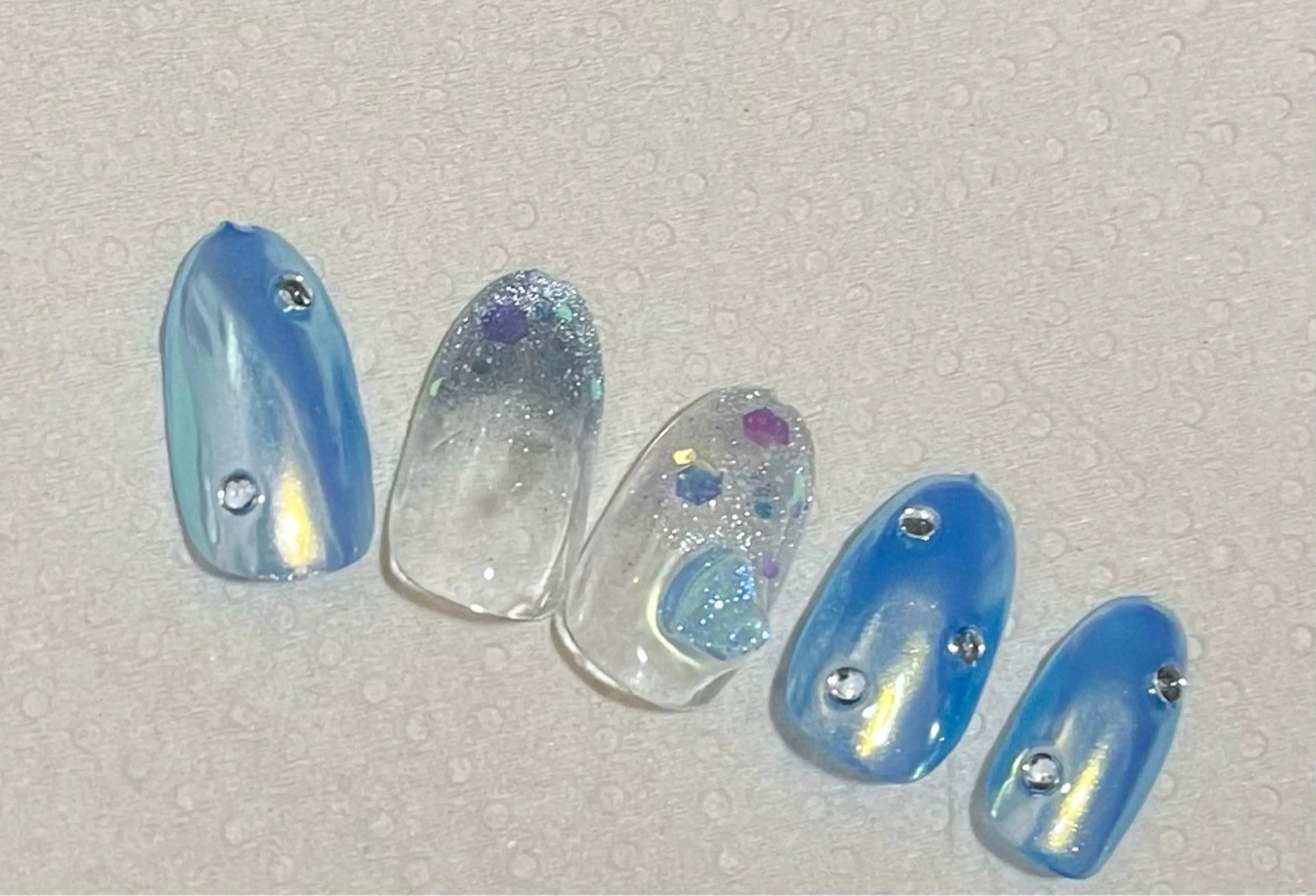 ネイル ロングネイル ショートネイル ネイルチップ goldgleams ちなのネイルデザイン