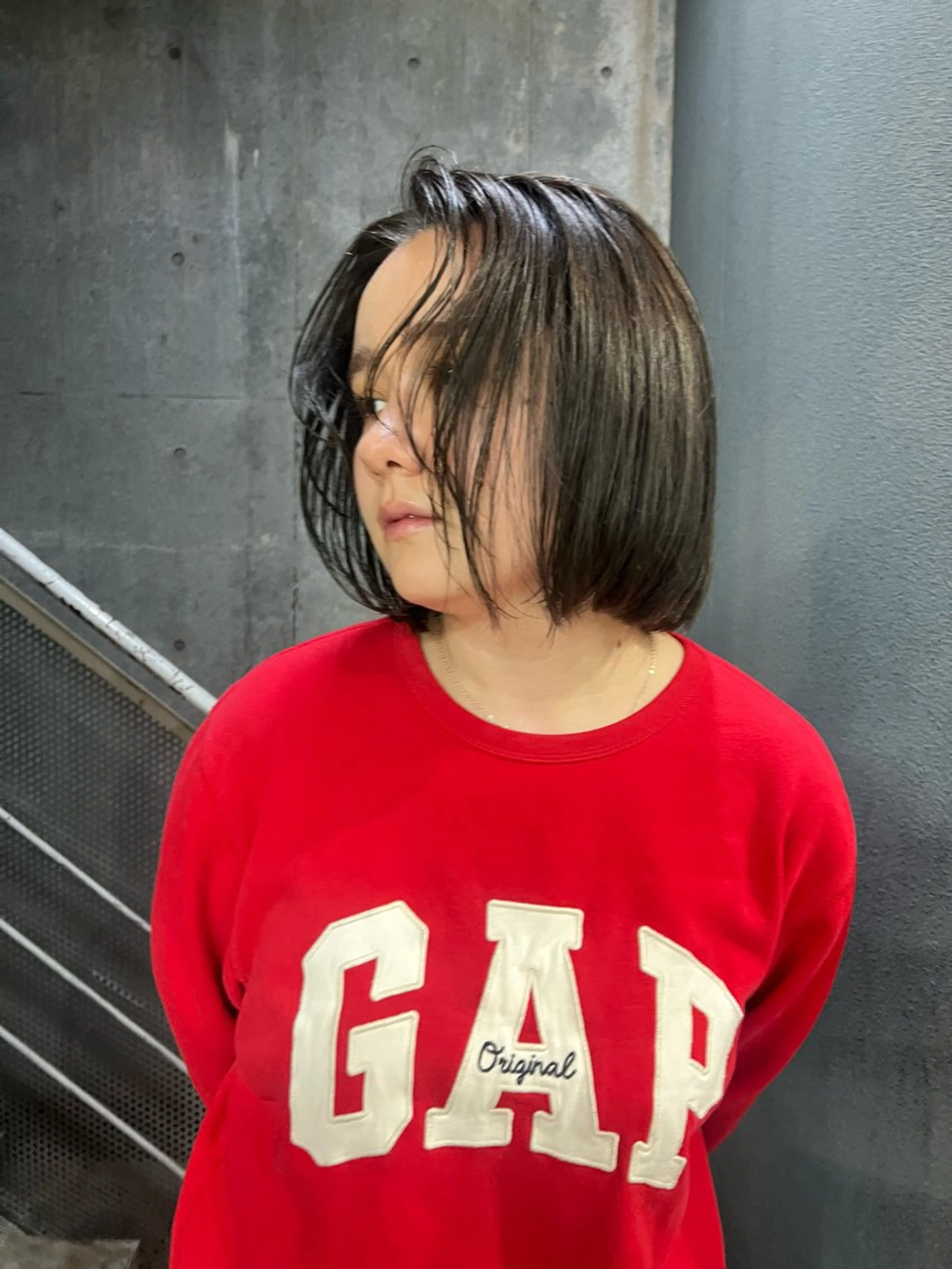 ワンカラー( ブリーチなし)の写真