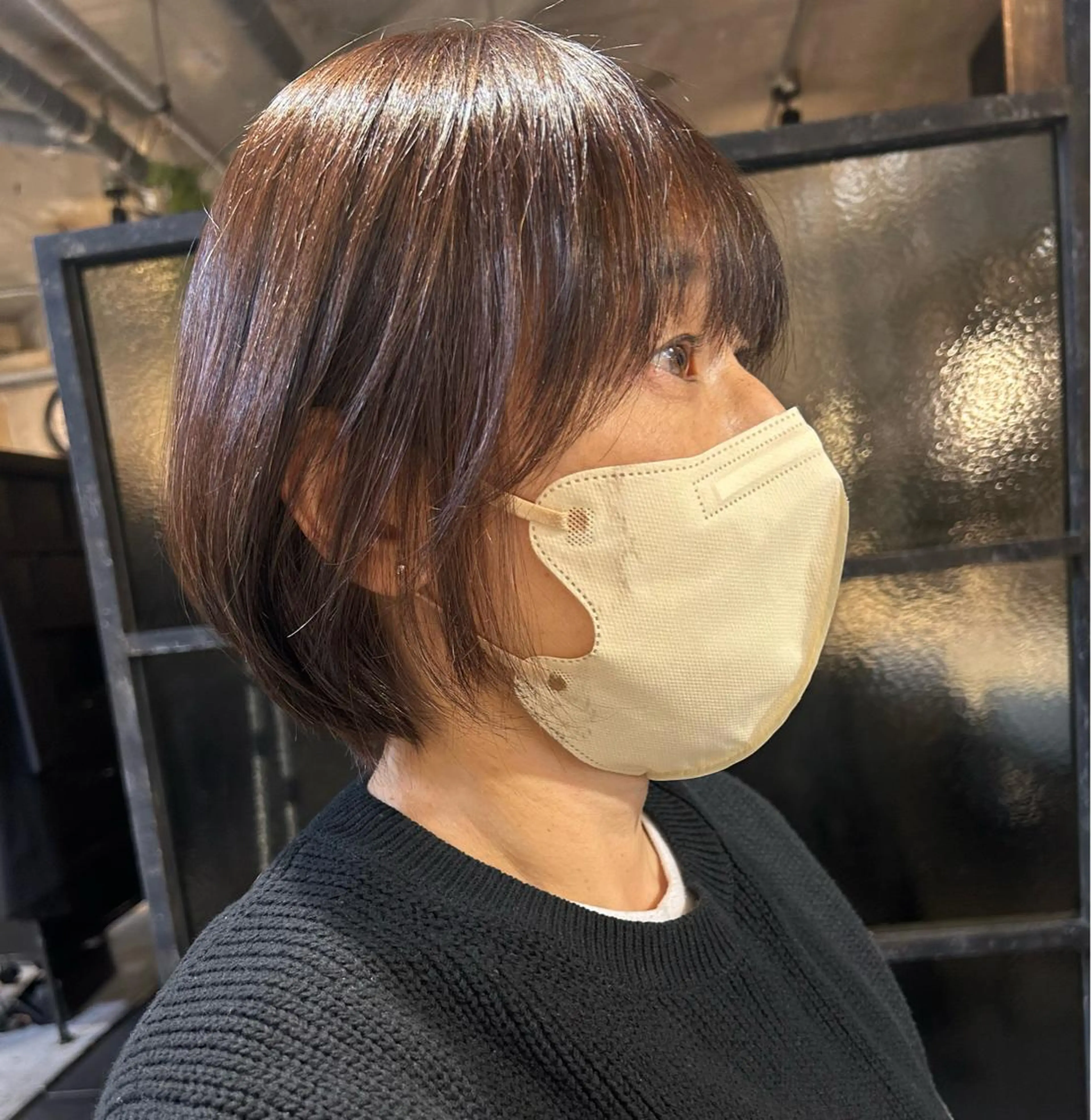 ショート ショートボブ ボブ ショートヘア 大橋 美咲のヘアスタイル