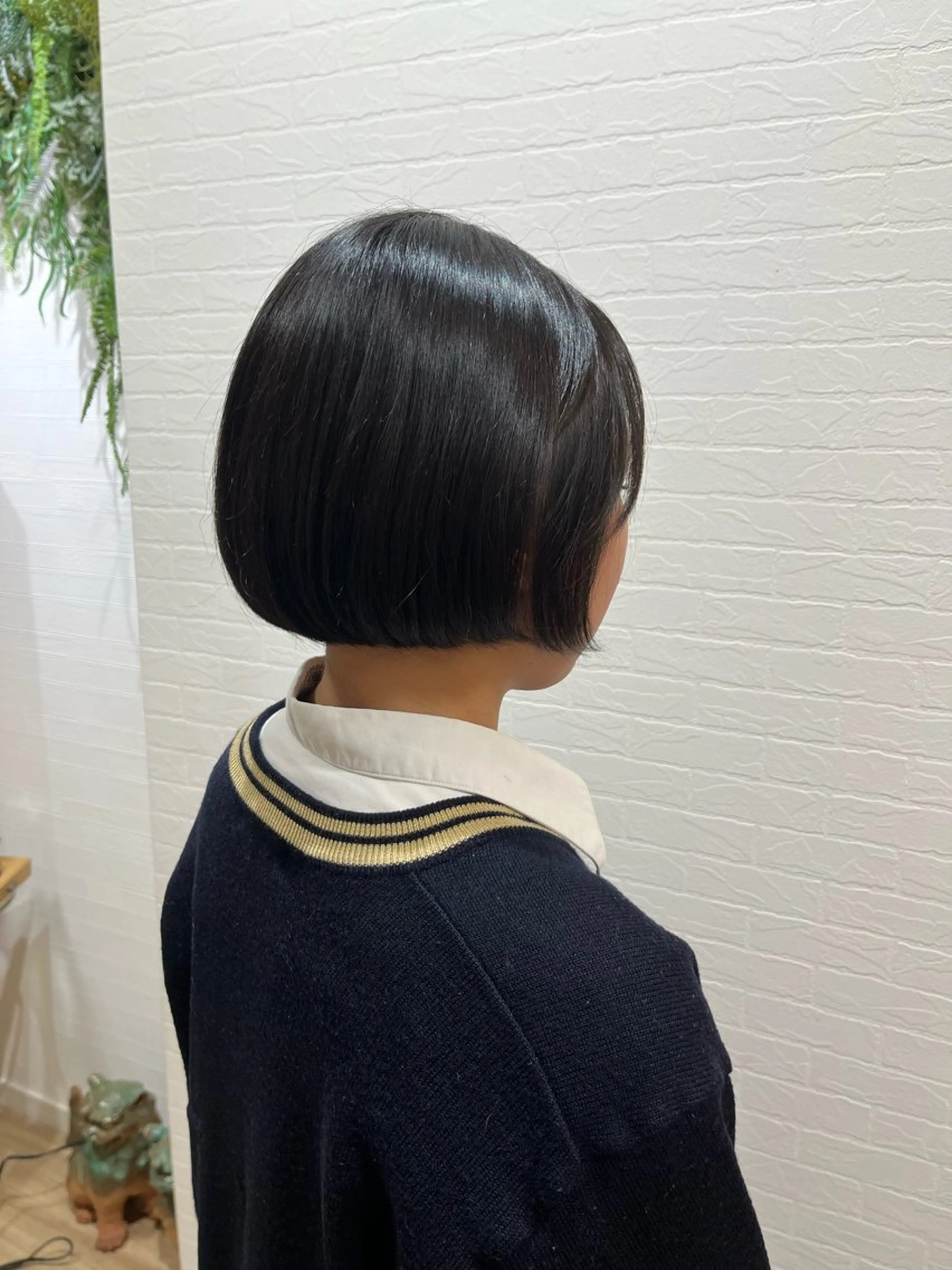 ショート ボブ 伸ばしかけ ショートヘア カット 竹口 莉央のヘアスタイル