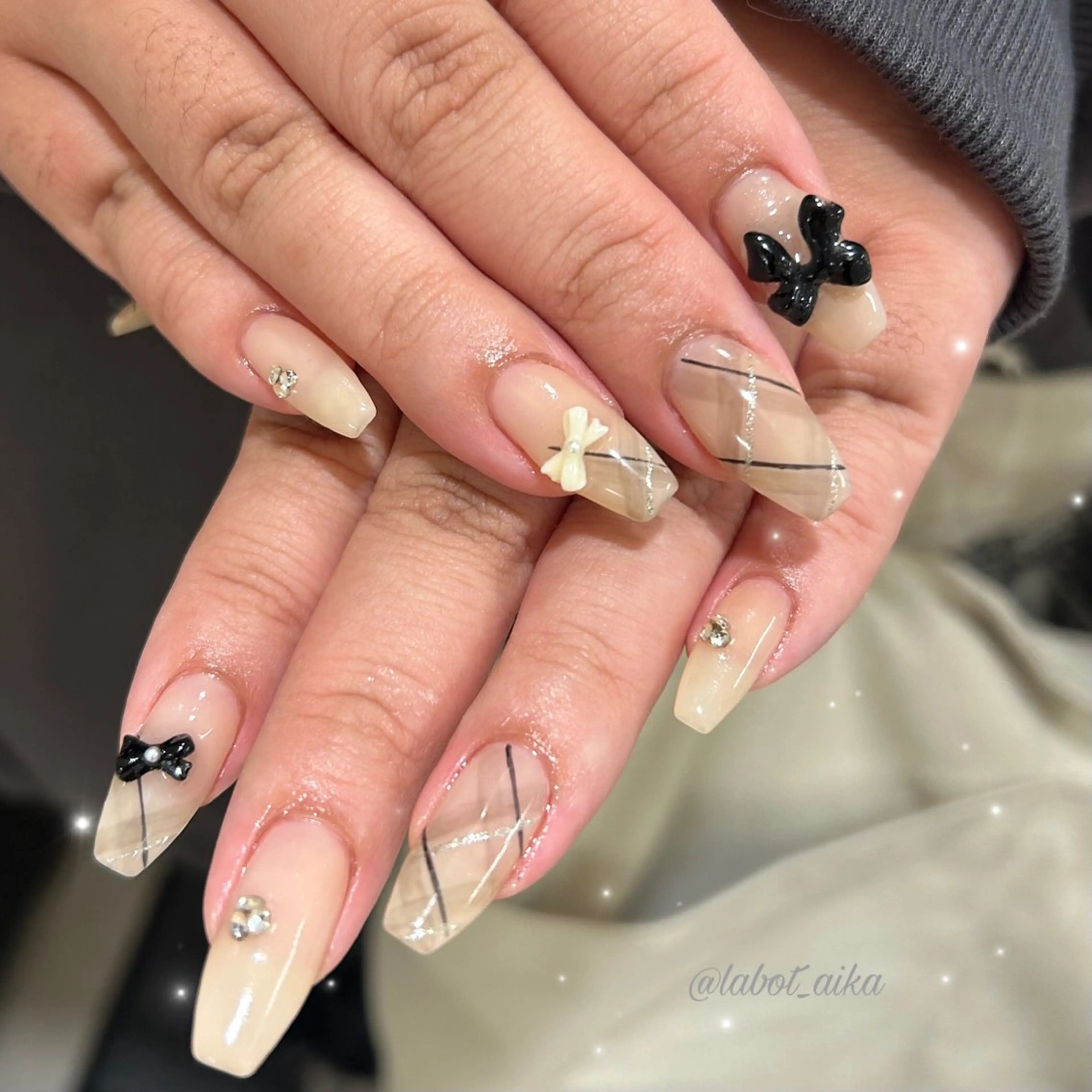 ネイル laboT nuit aikaのネイルデザイン