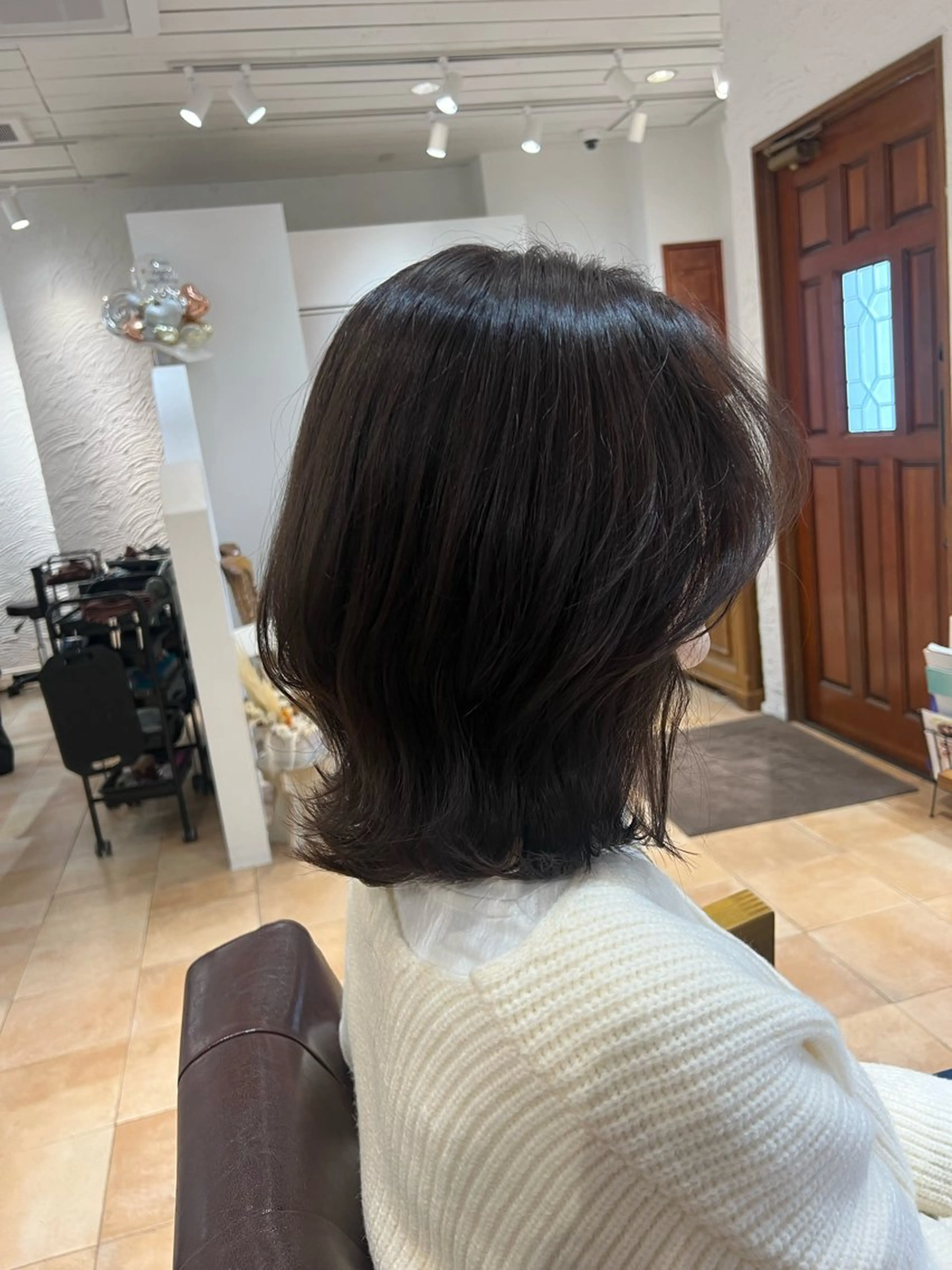 ミディアム カラー 🥀韓国ヘア🥀 宮津真菜のヘアスタイル