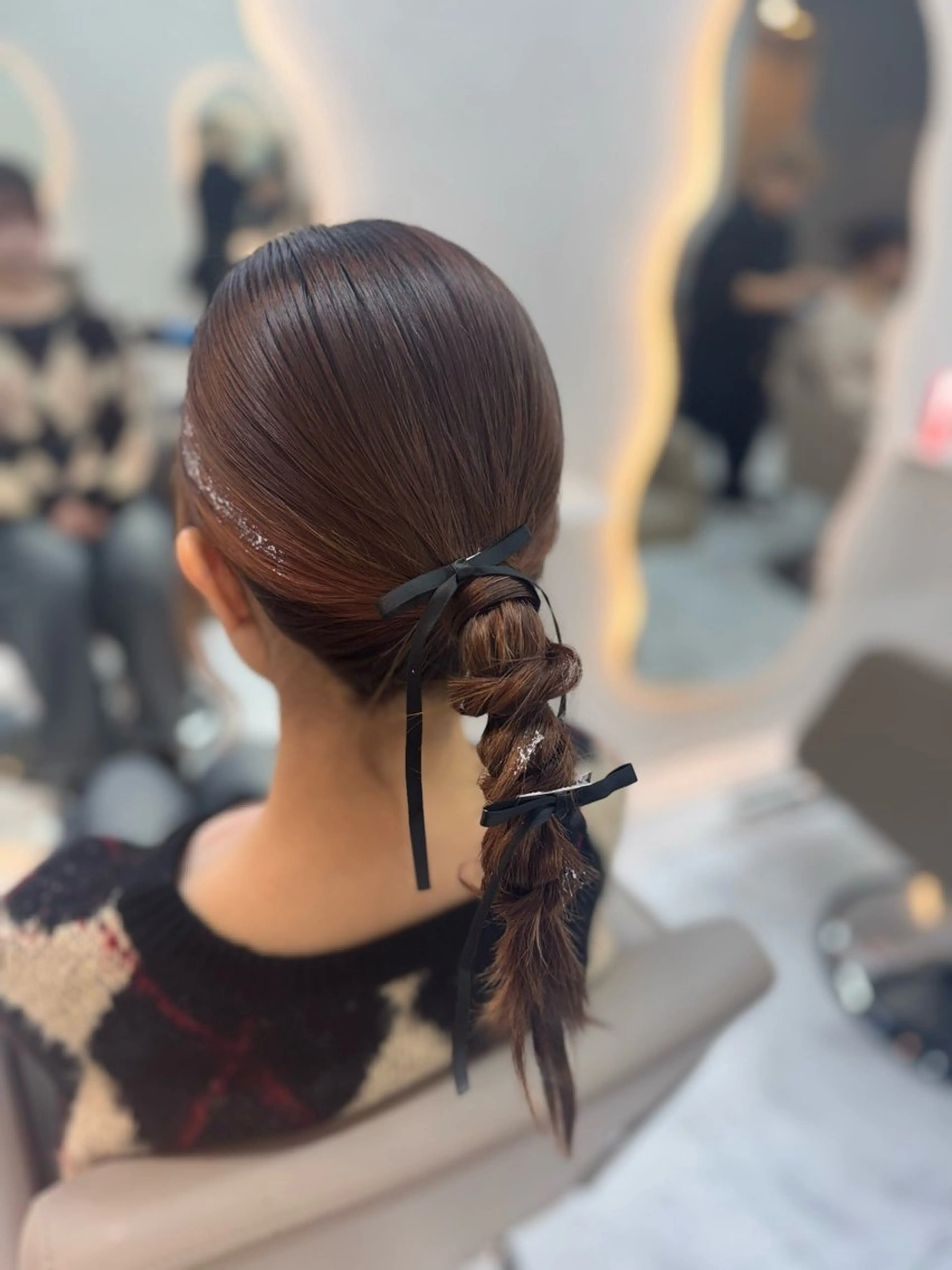 ヘアアレンジ ヘアセット naho💚 モデル様募集中のヘアスタイル