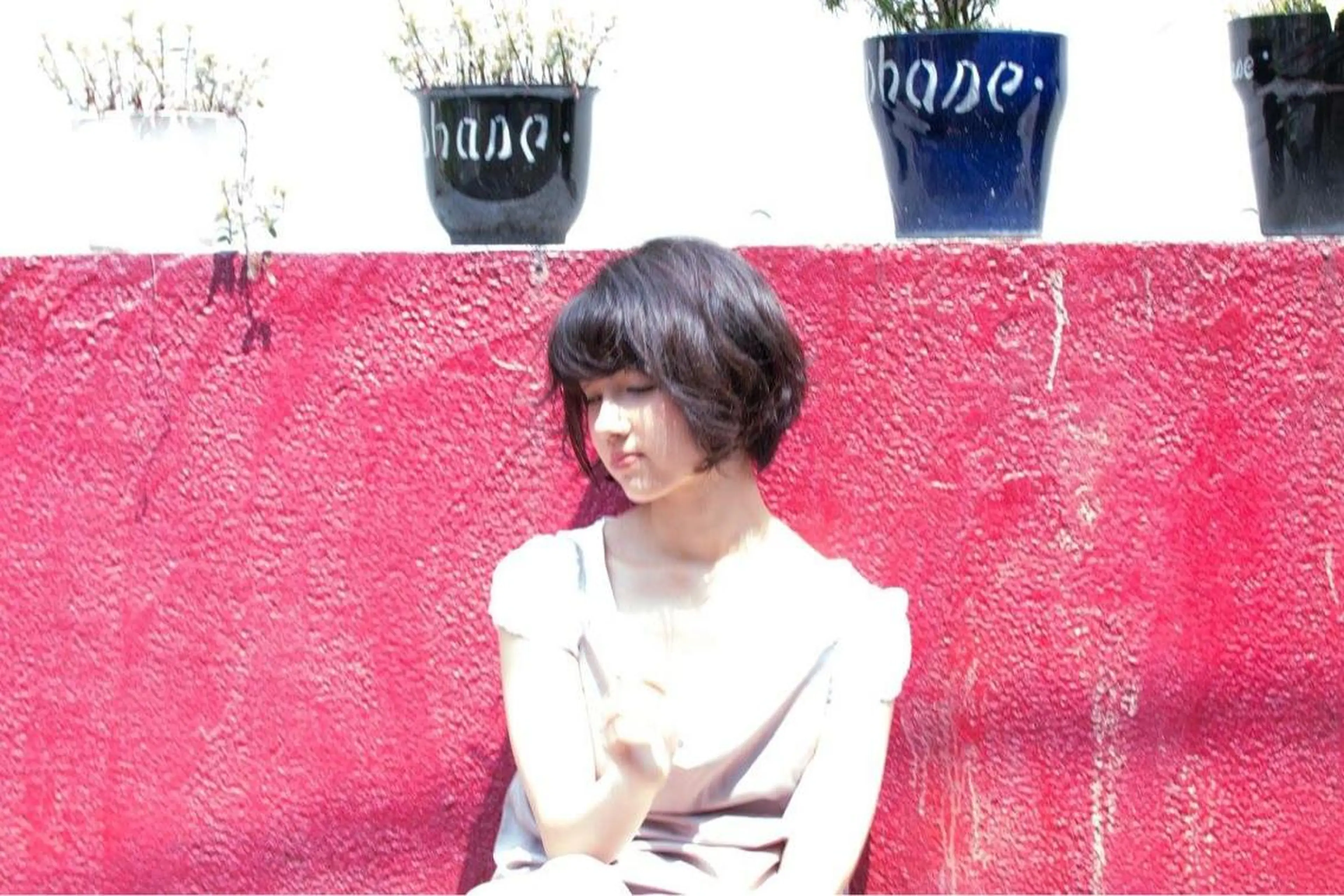 ショート ミディアム カラー パーマ 内藤 達也のヘアスタイル