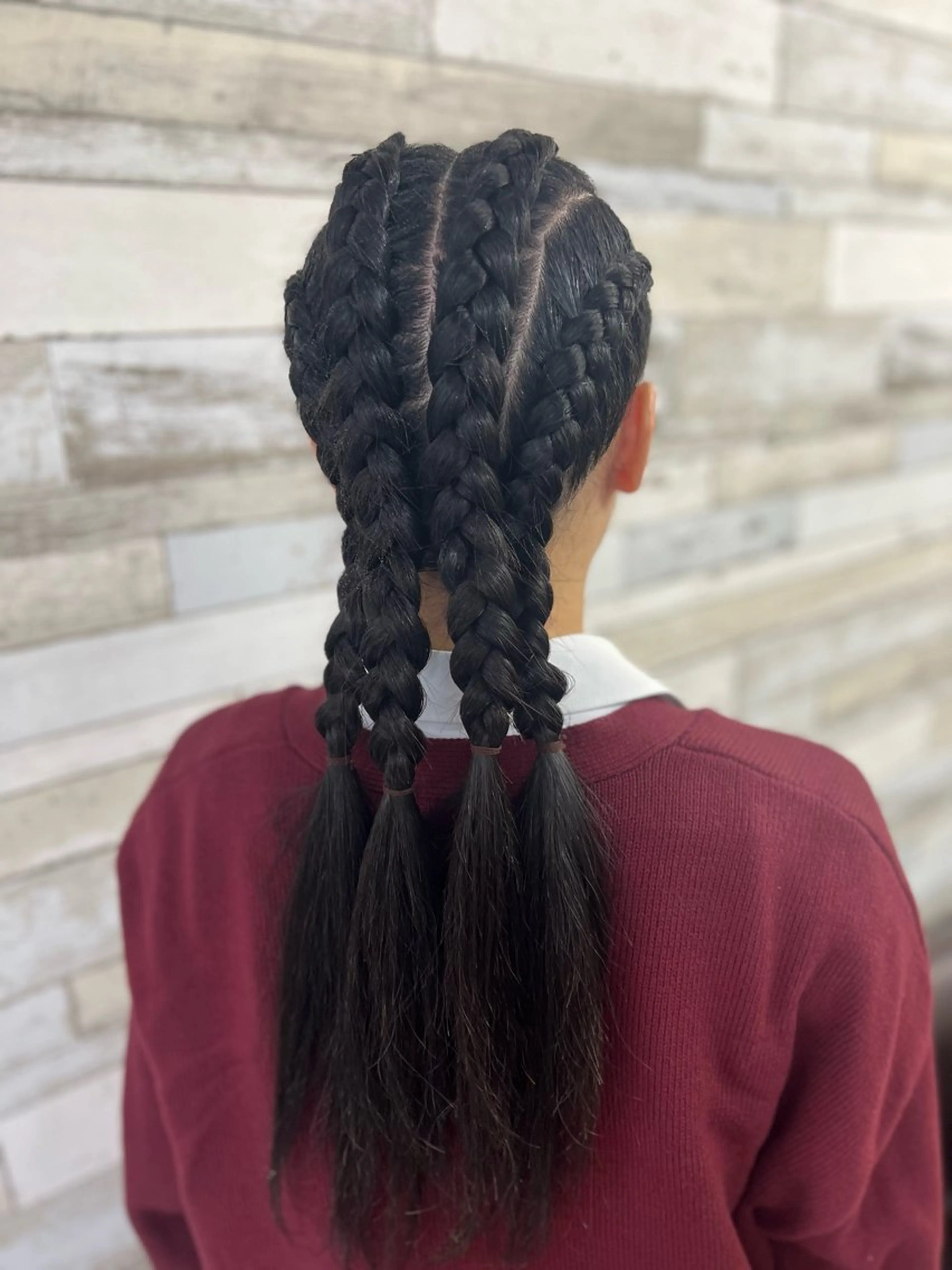 ロング B-W ⭐️REIKOのヘアスタイル