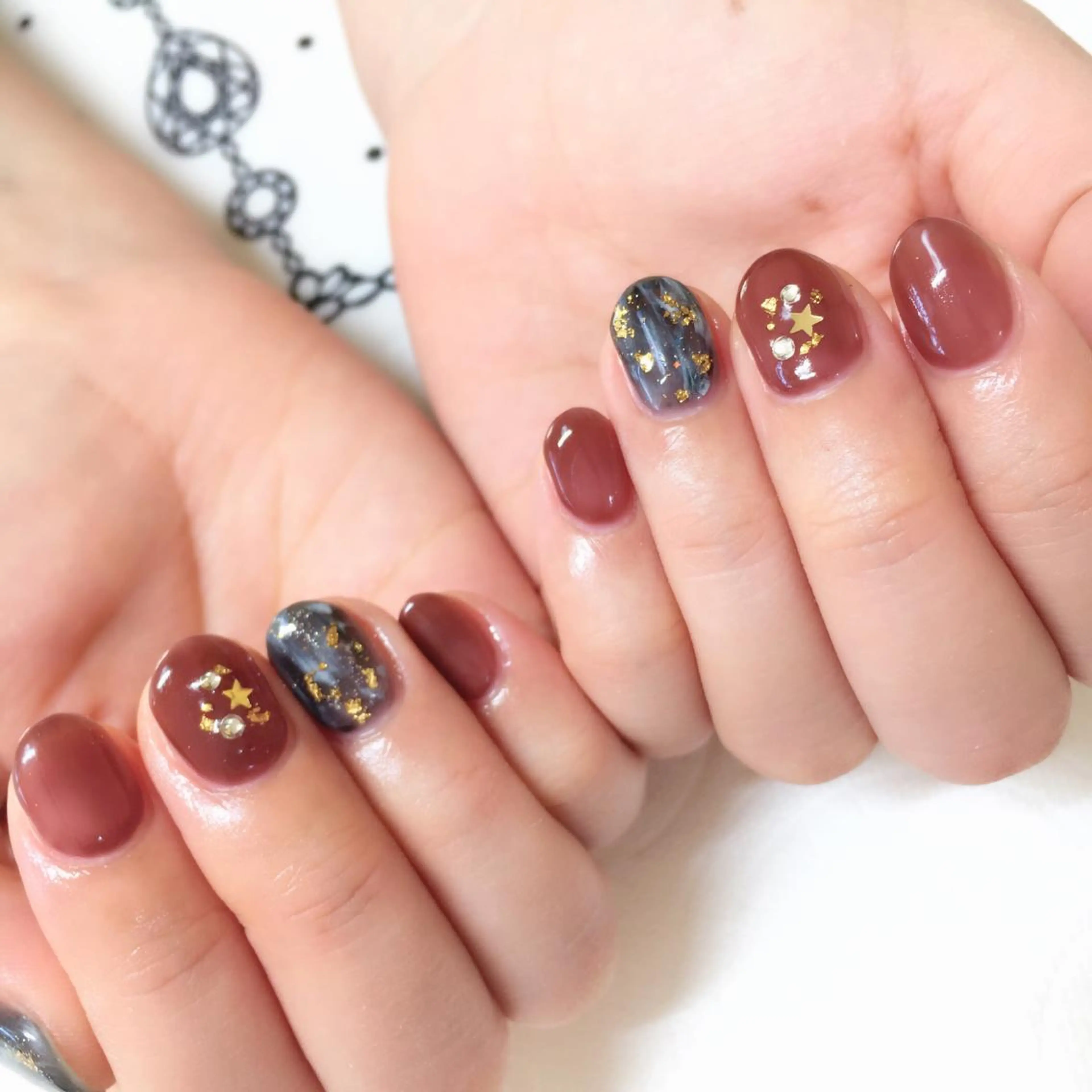 ネイル ハンドネイル clover nailのネイルデザイン