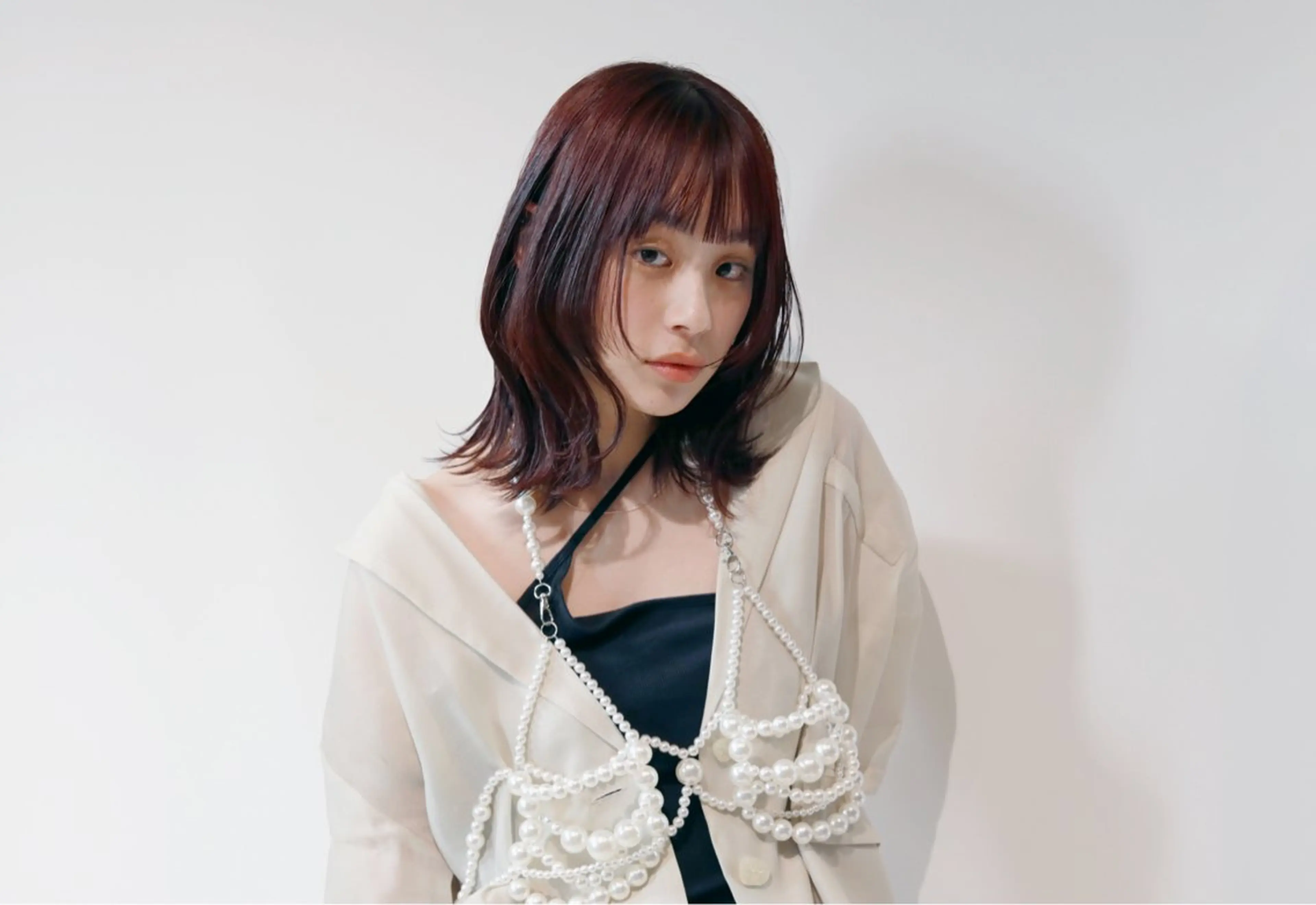 ミディアム カット トリートメント mai .のヘアスタイル