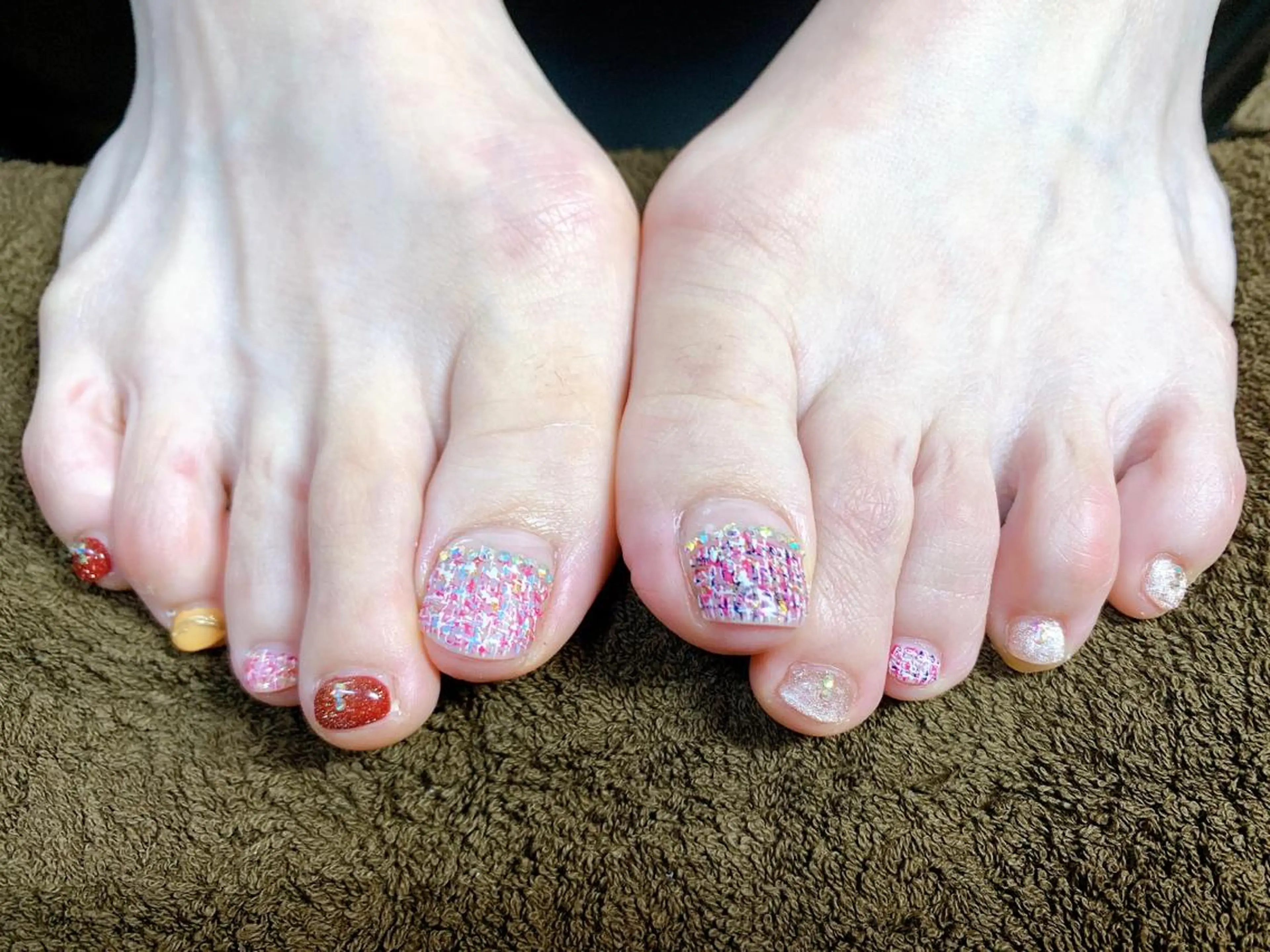 ネイル アートネイル 持ち込み ツイードネイル 痩身/脱毛/ネイル HARUKAのエステ・リラクイメージ