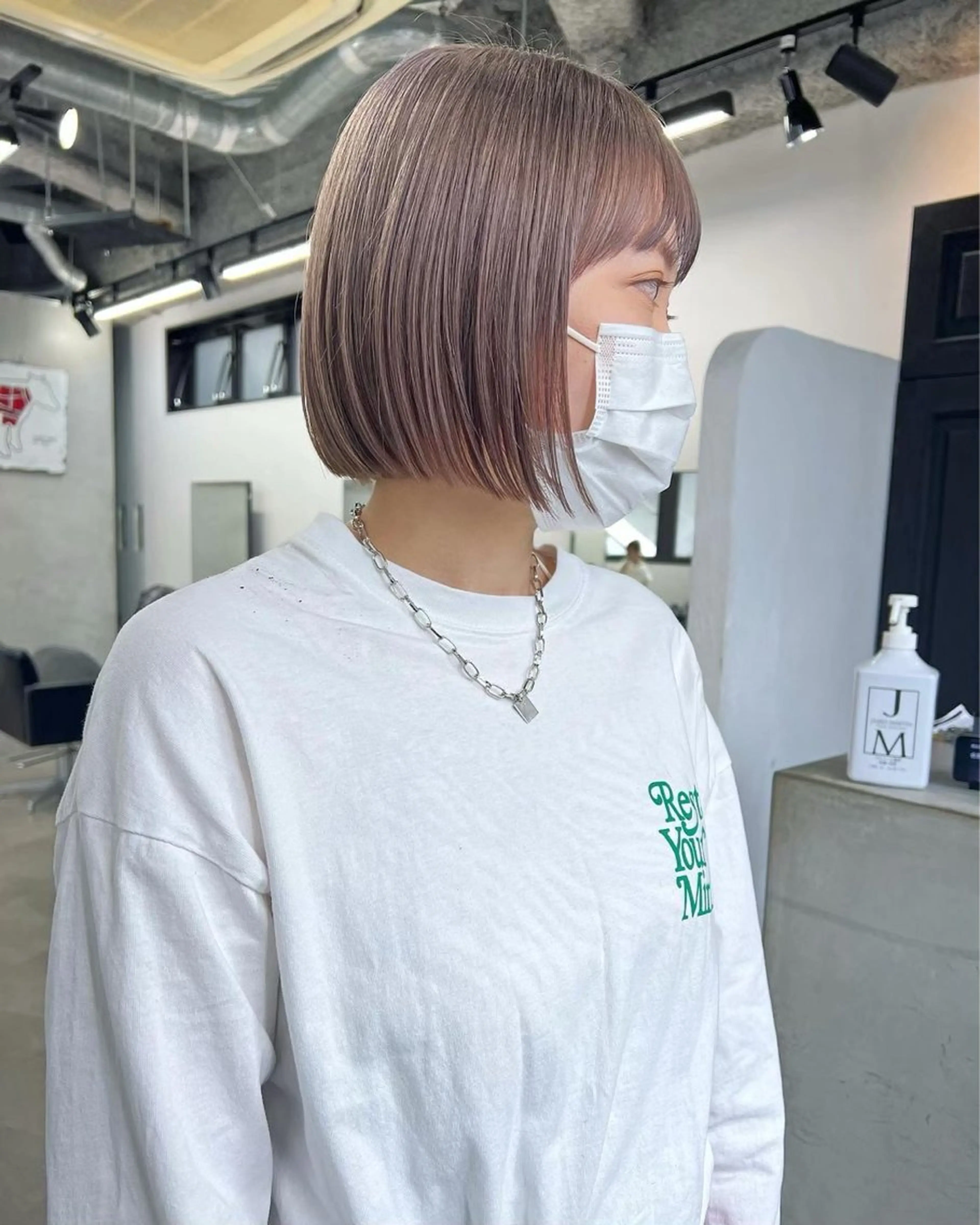 ショート カラー カット ヘアカラー 🫐寒色系カラー 🫐ヤマナカリリカのヘアスタイル