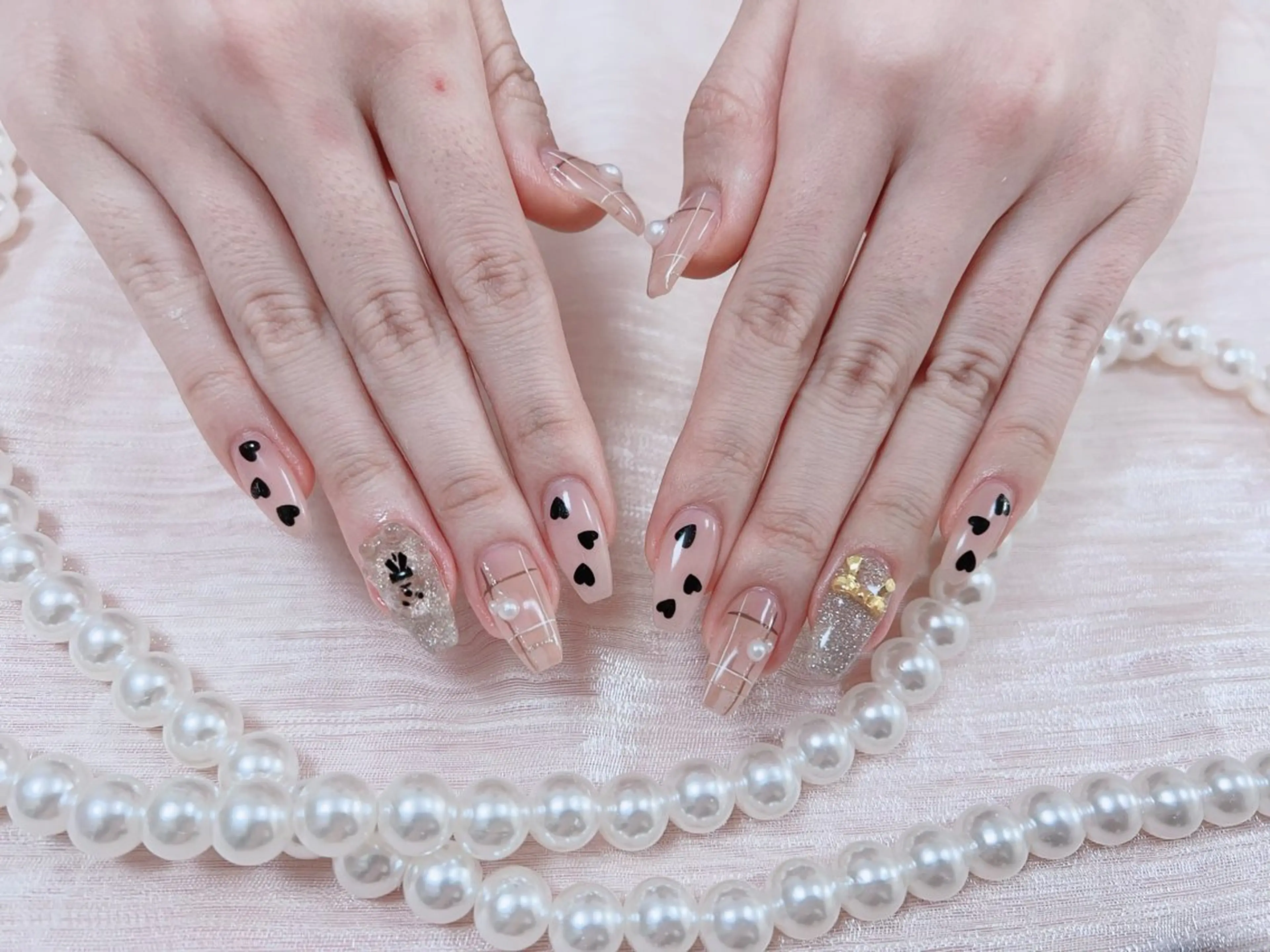 ネイル はぴねす所属・横浜 美夢のネイルデザイン