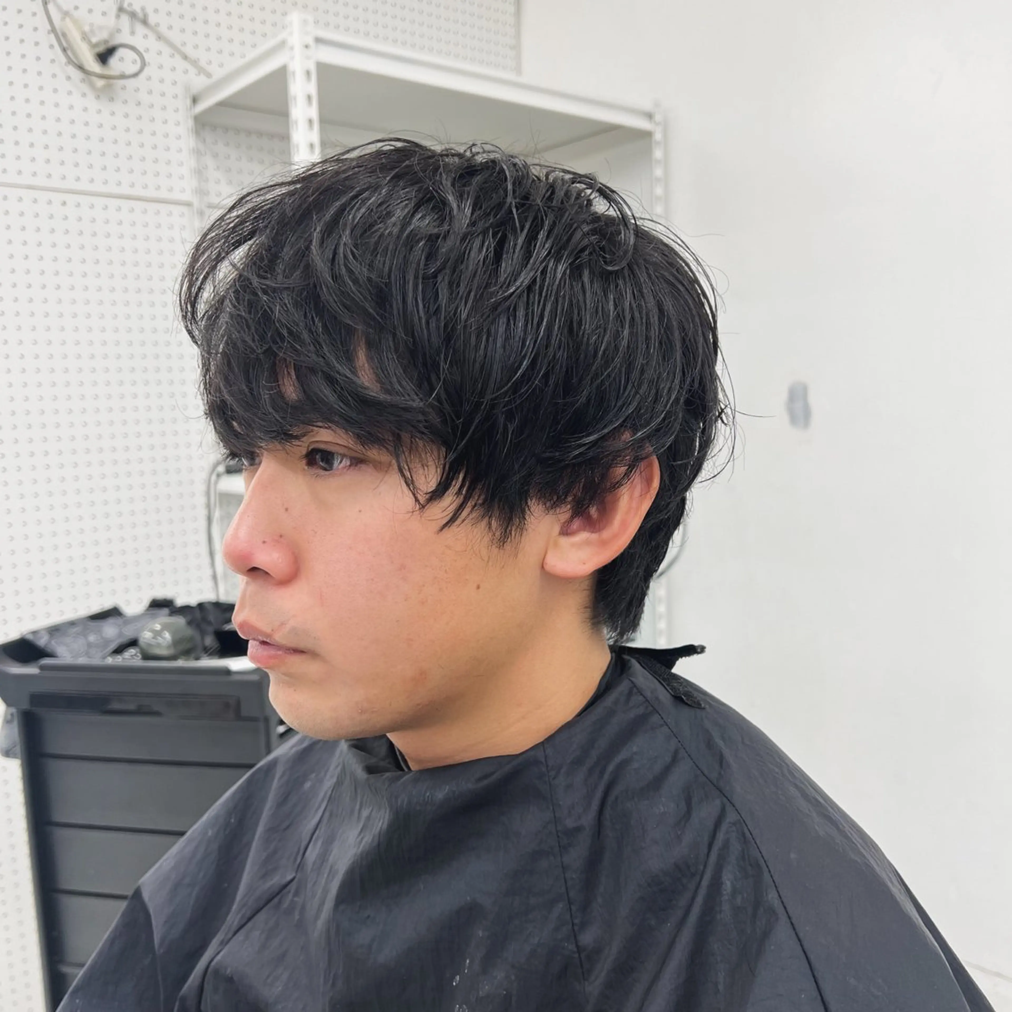 メンズ マッシュ 柏メンズパーマ特化 蛯谷  晃裕のヘアスタイル