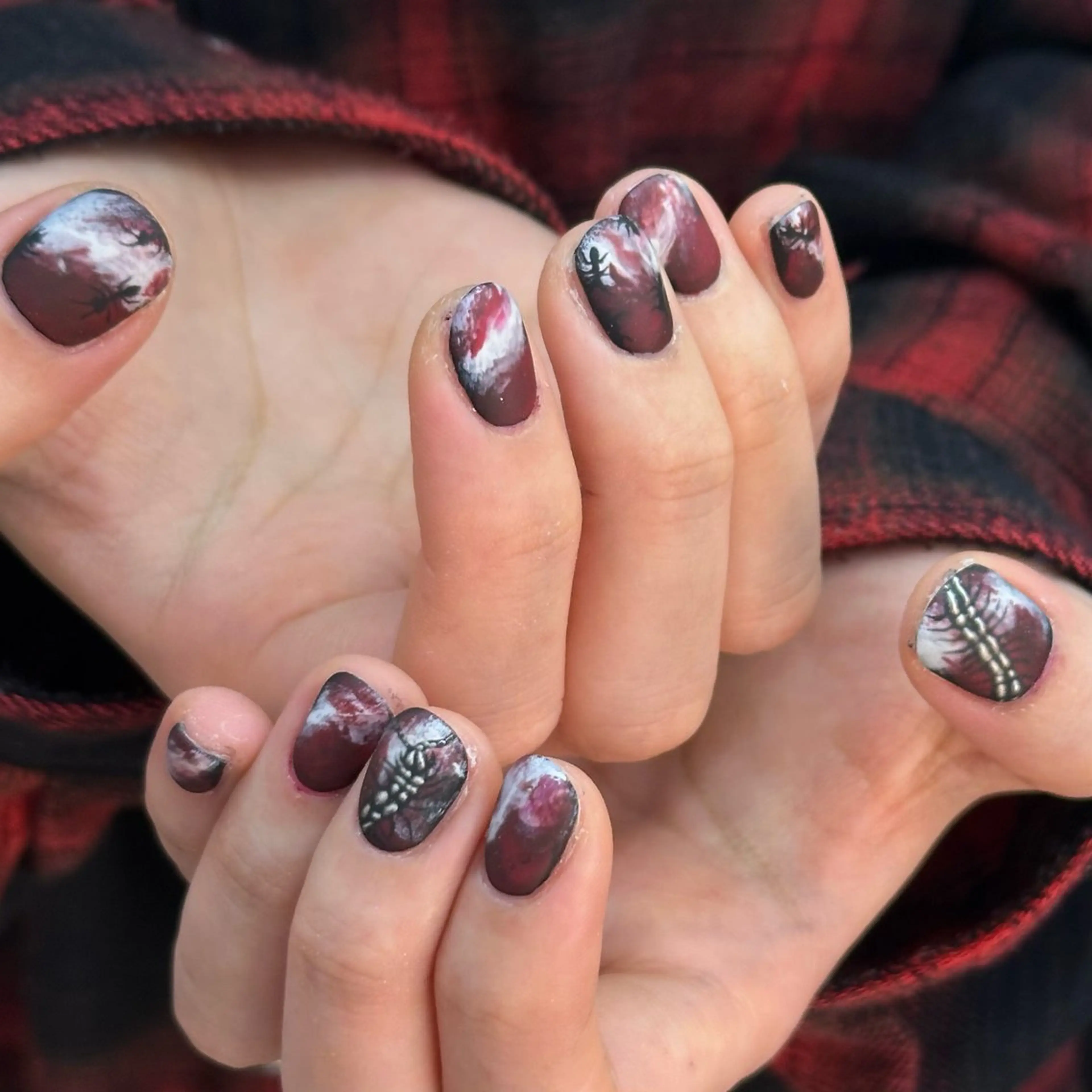 ネイル ハンドネイル フットネイル YukaRyu /癖デザインのネイルデザイン