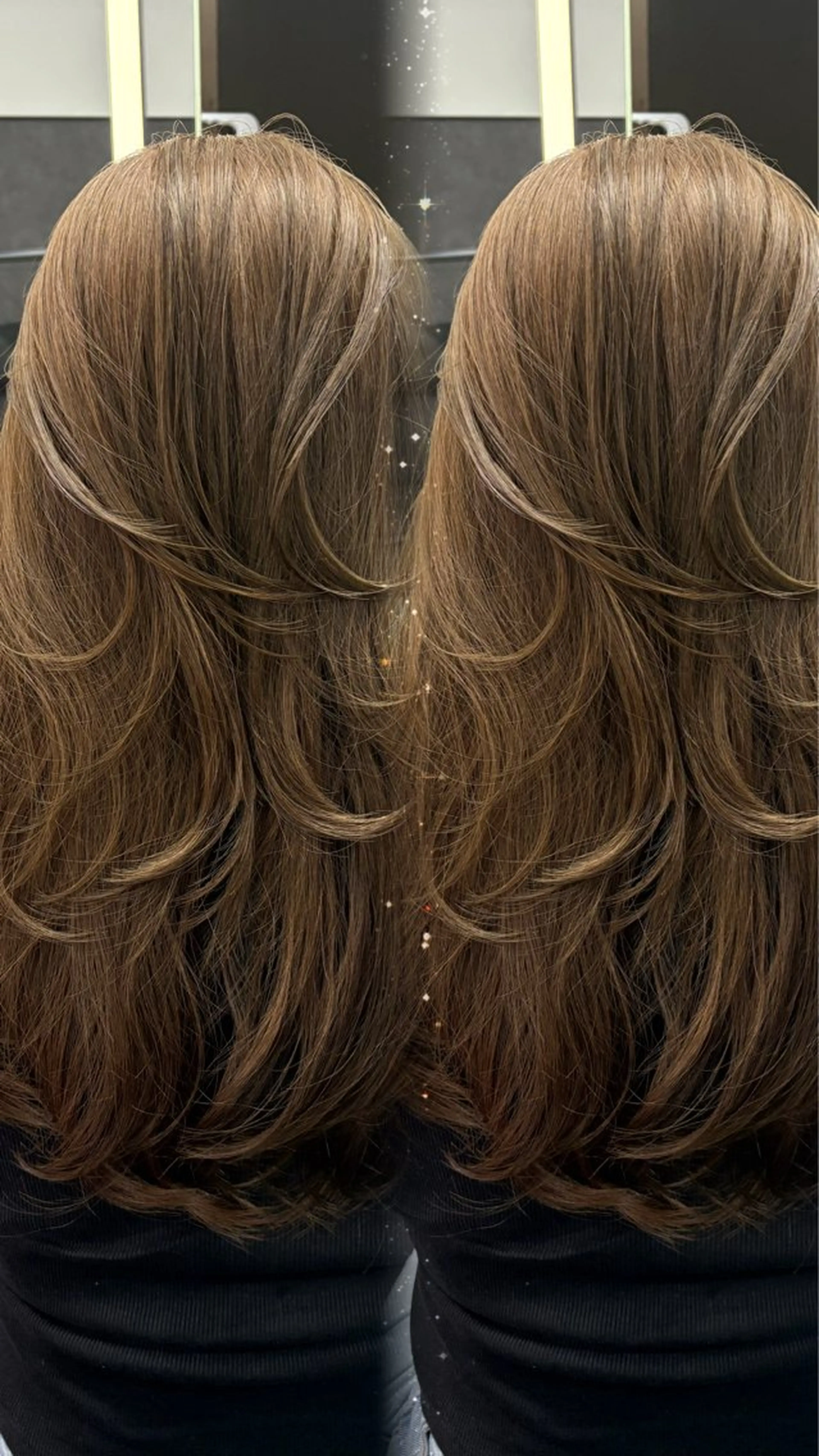 ロング カラー レイヤーカット カット ヘアカラー fuuka/ブリーチ /レイヤーカットのヘアスタイル